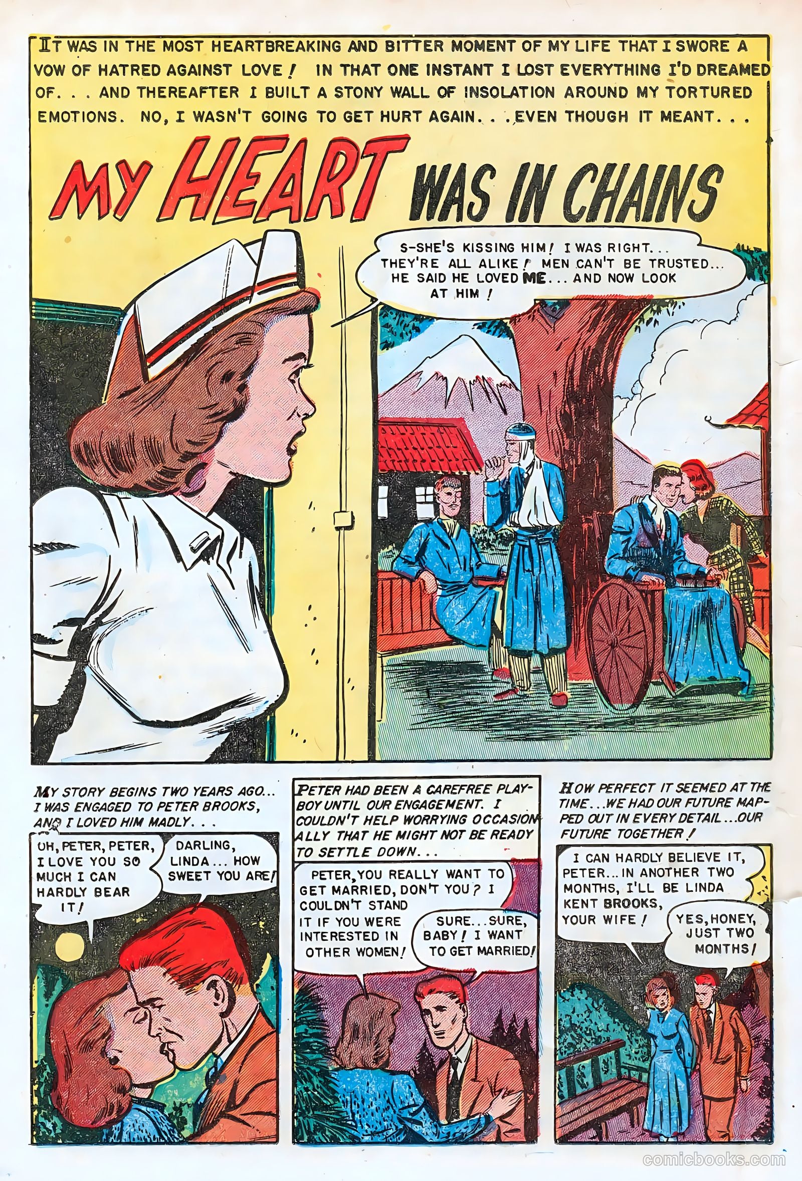 Romantic Hearts #10 (1955) — page 20 of 36