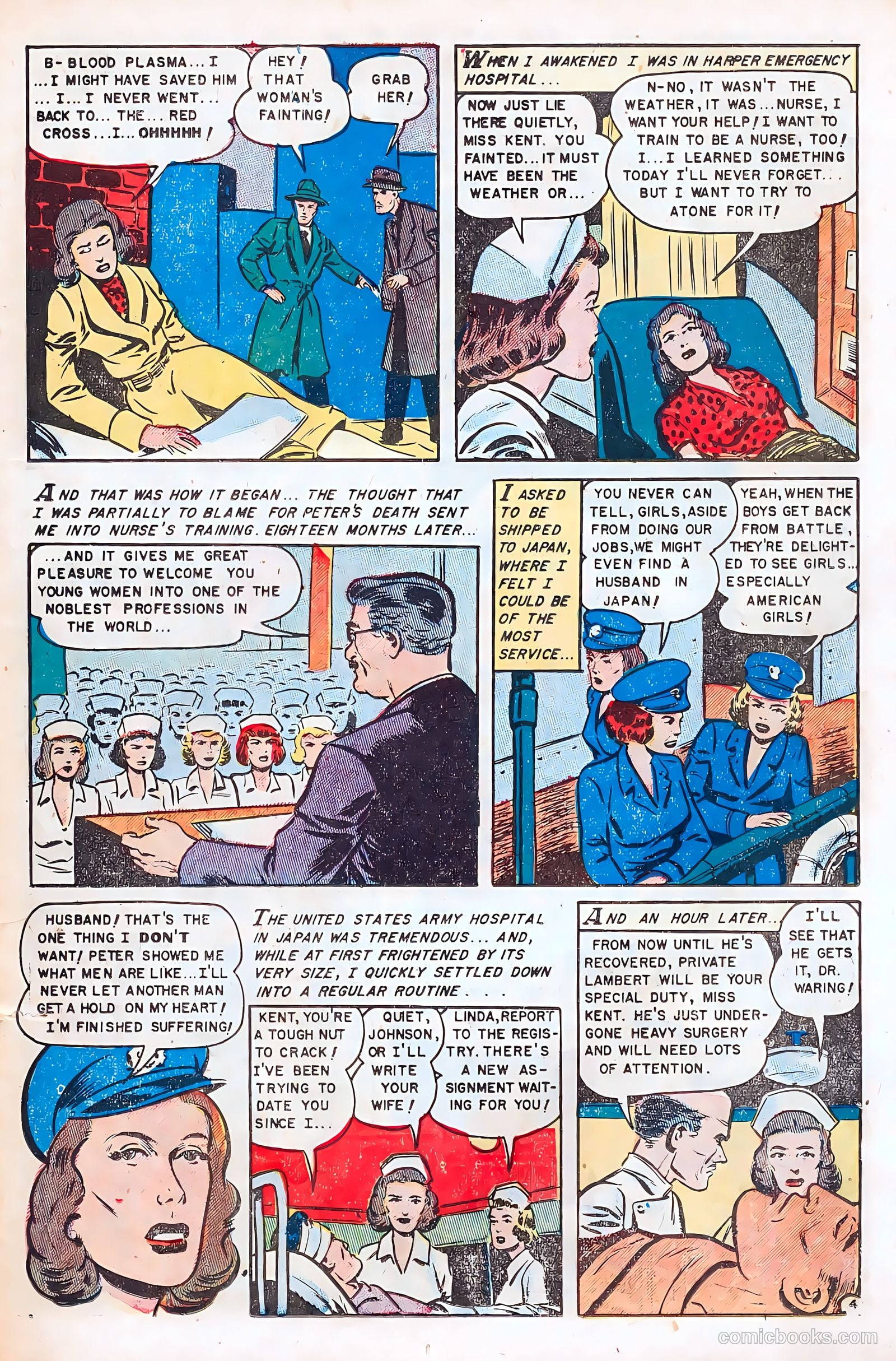 Romantic Hearts #10 (1955) — page 23 of 36