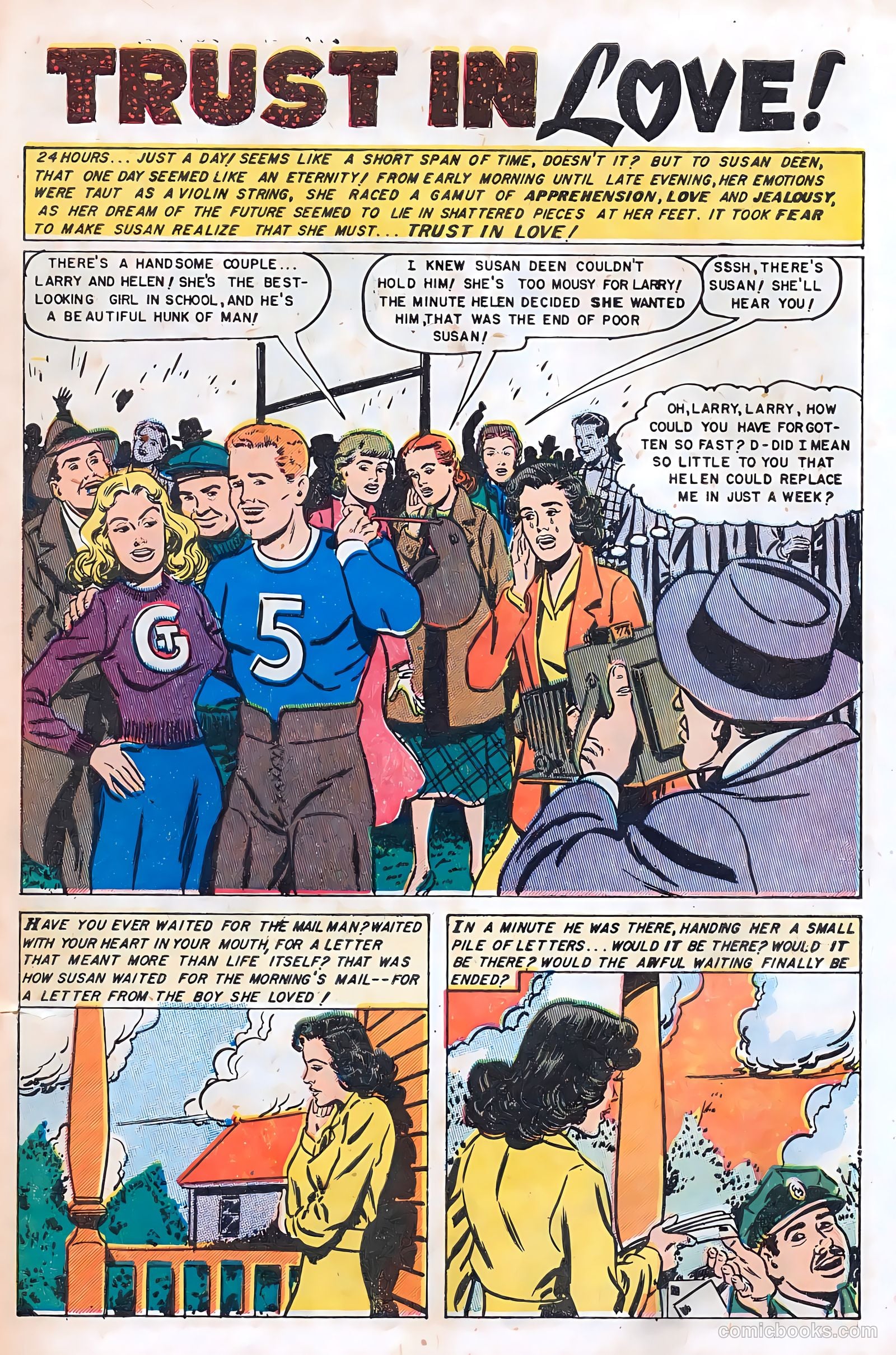 Romantic Hearts #10 (1955) — page 27 of 36