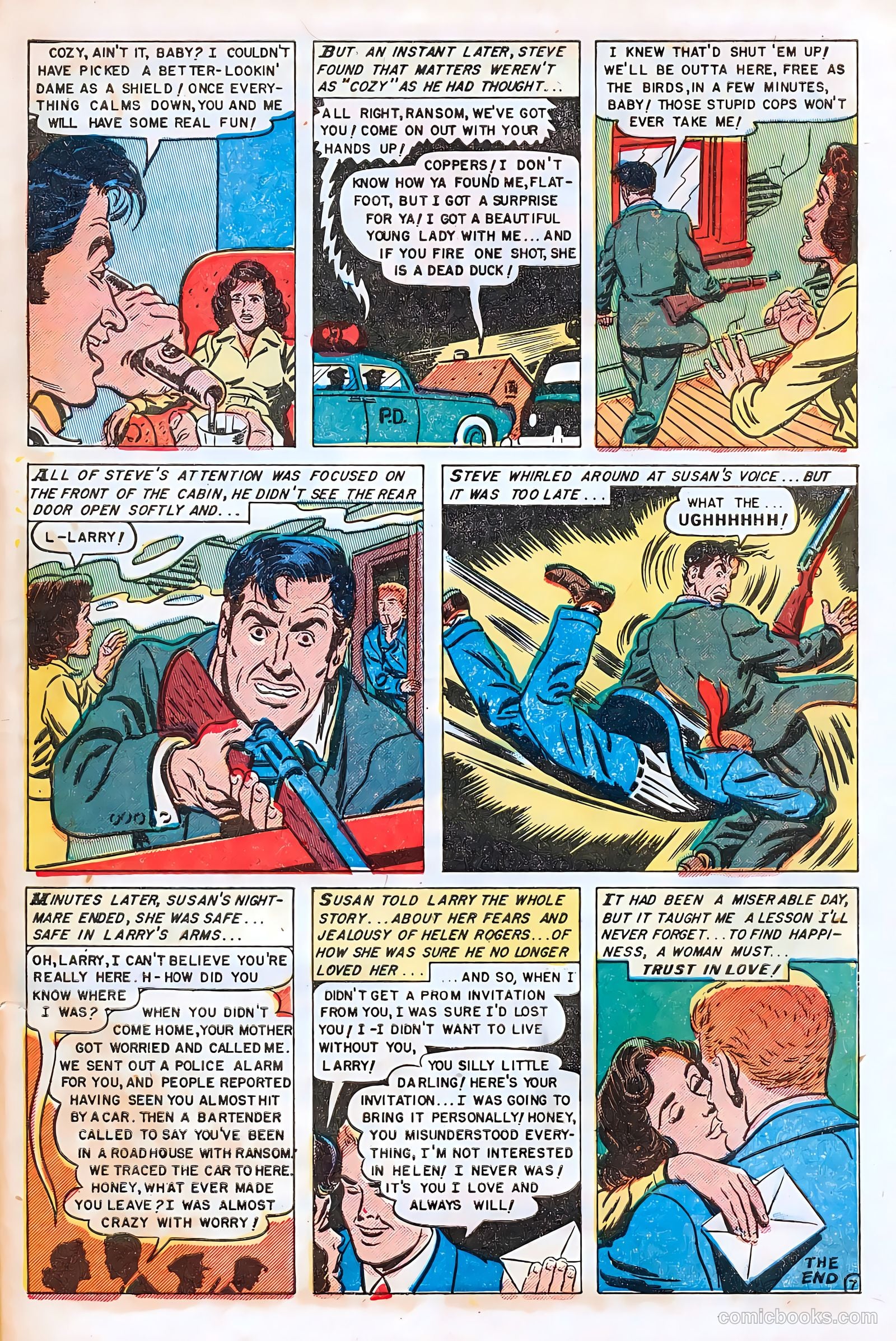 Romantic Hearts #10 (1955) — page 33 of 36