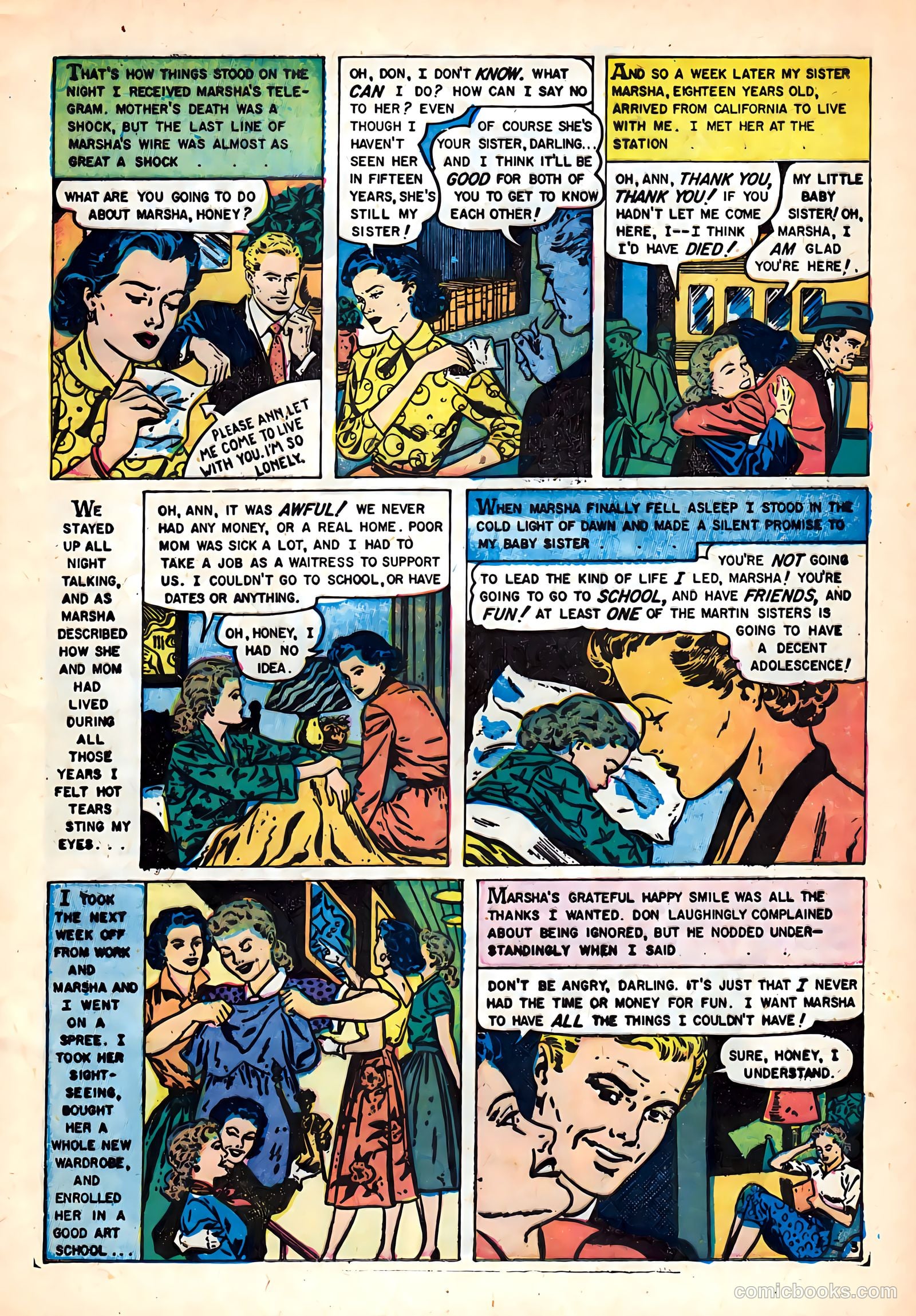 Romantic Hearts #12 (1955) — page 5 of 36