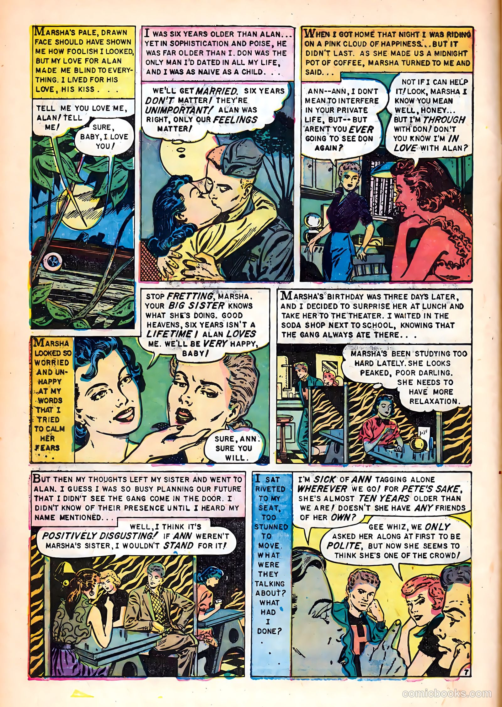 Romantic Hearts #12 (1955) — page 10 of 36