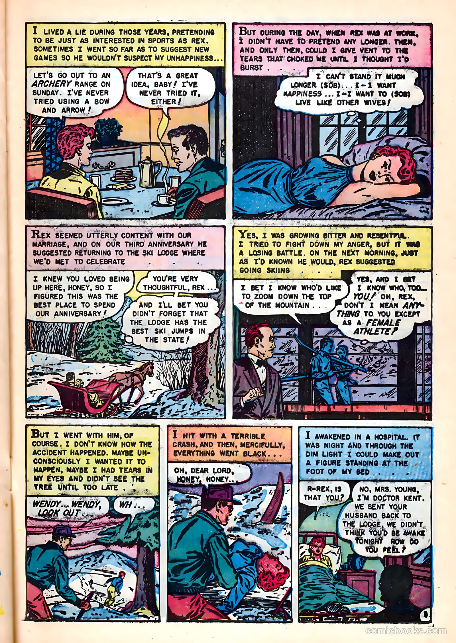 Romantic Hearts #12 (1955) — page 23 of 36