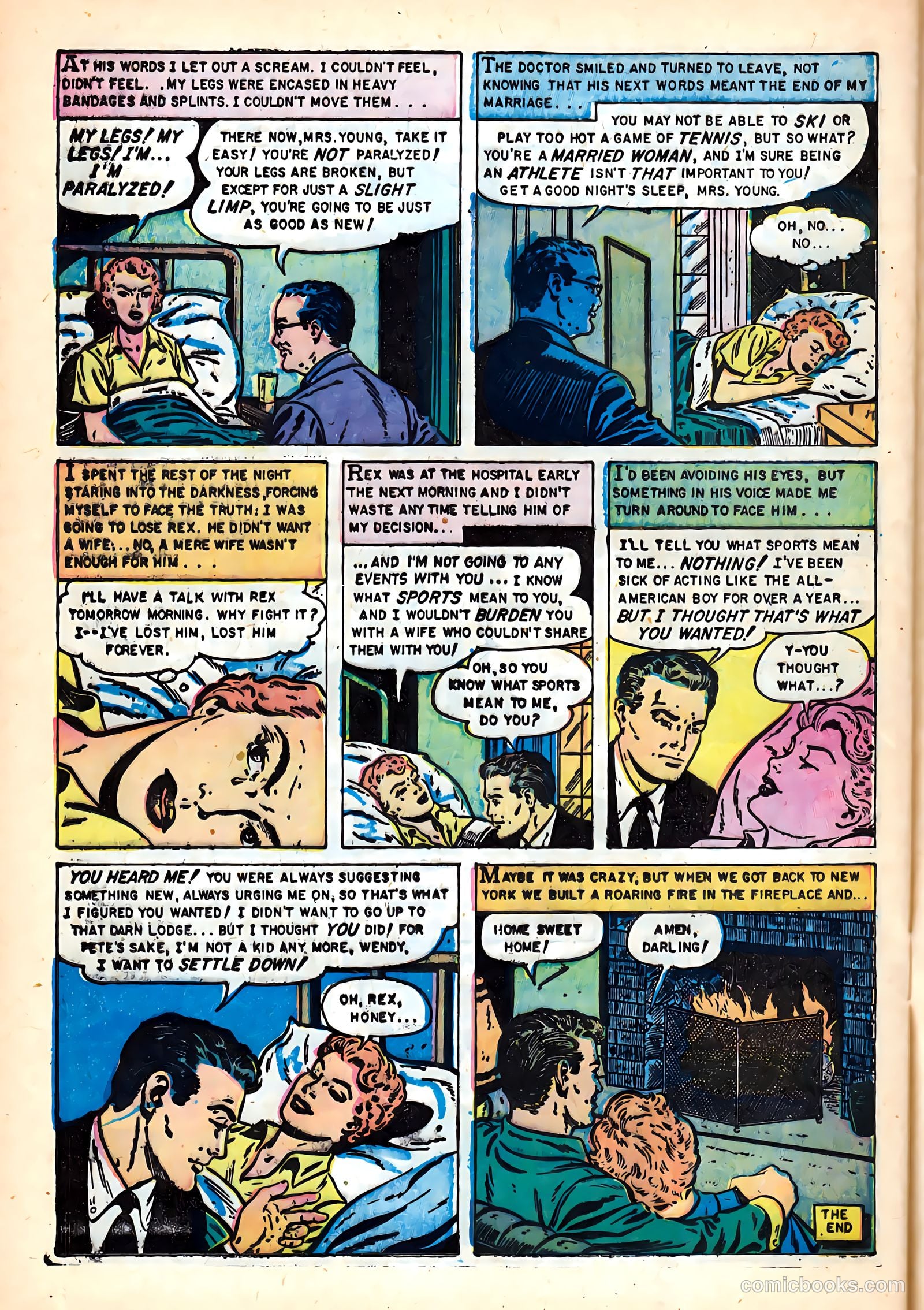 Romantic Hearts #12 (1955) — page 24 of 36