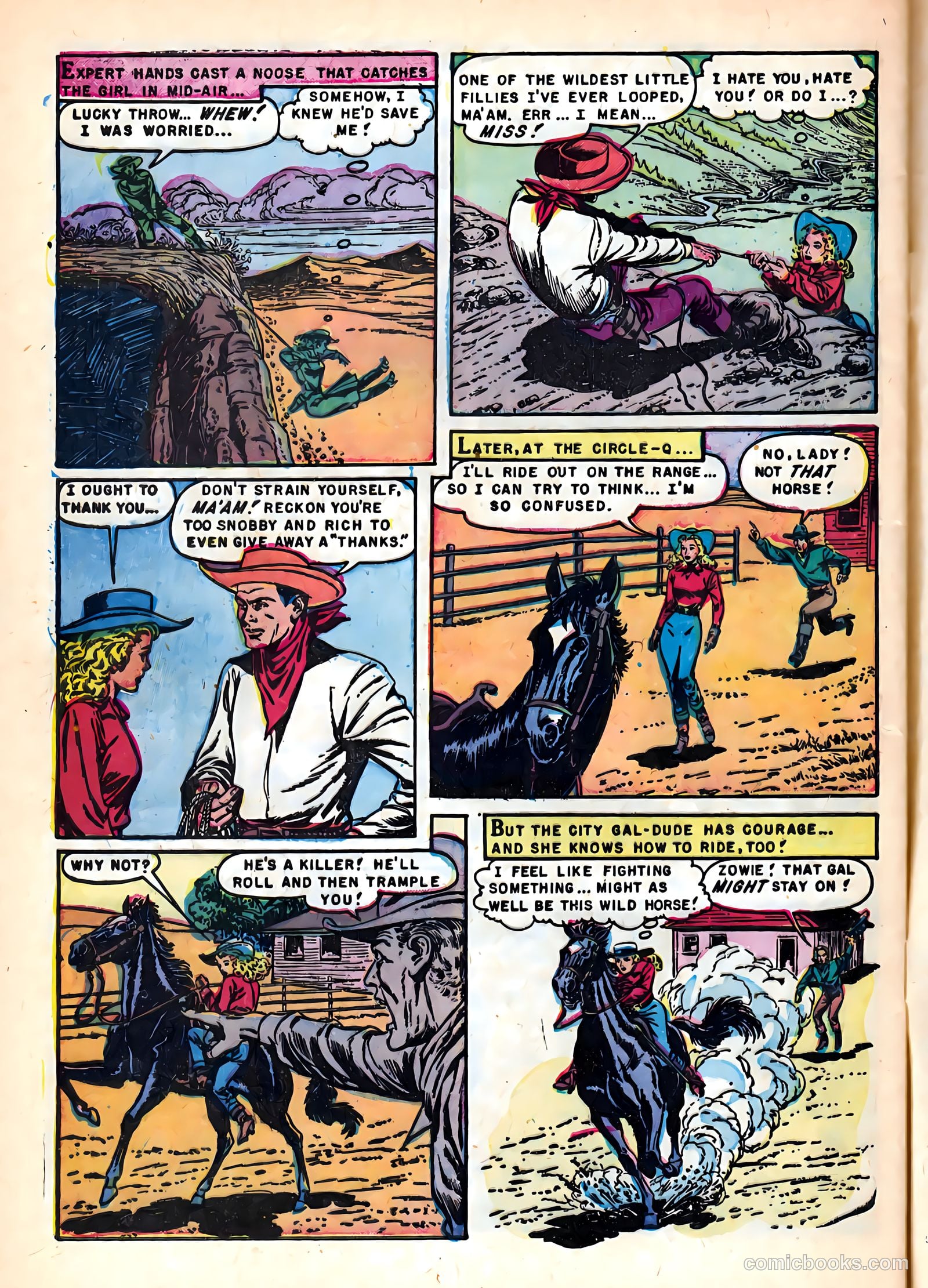 Romantic Hearts #12 (1955) — page 32 of 36
