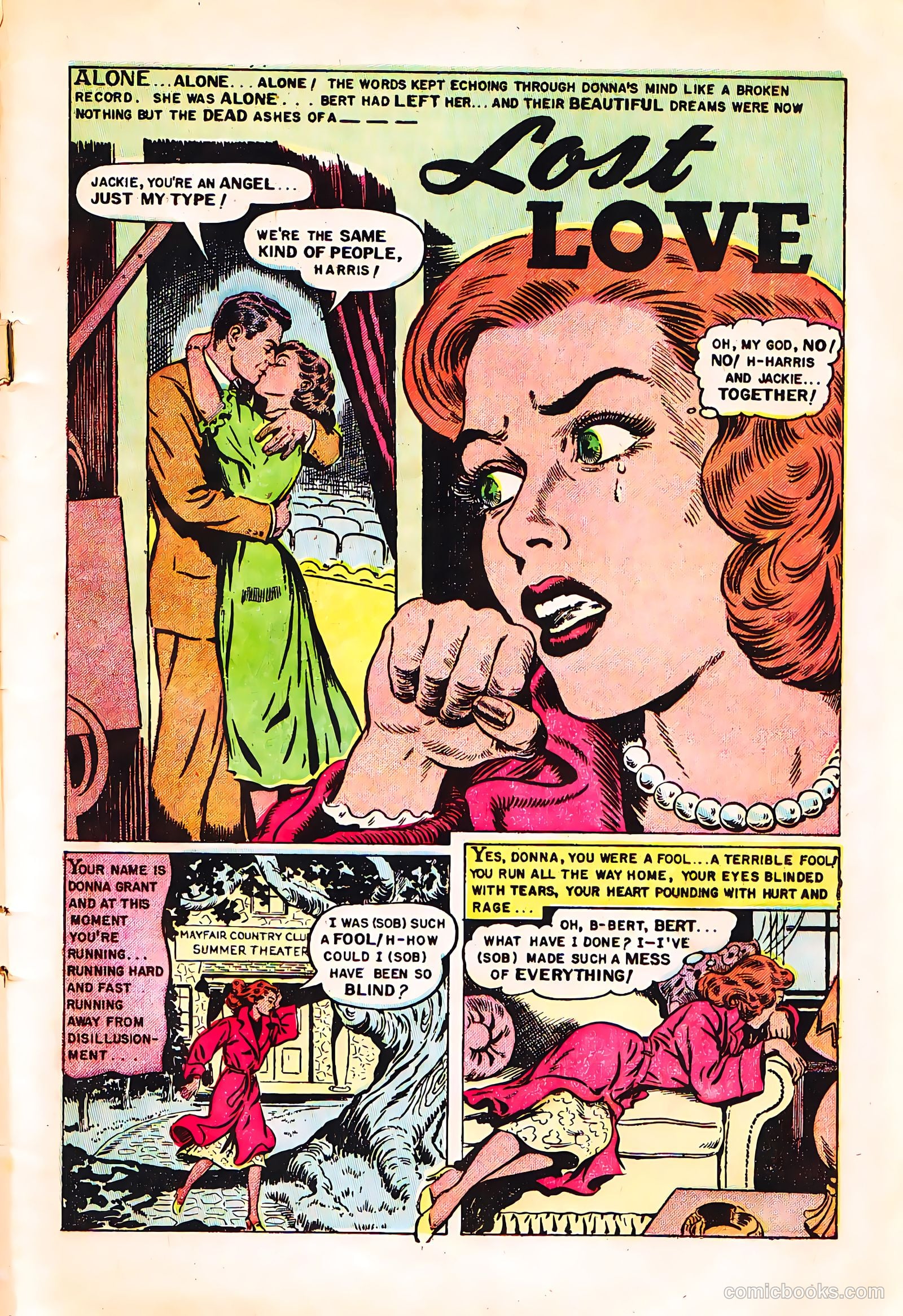 Romantic Hearts #2 (1951) — page 3 of 36