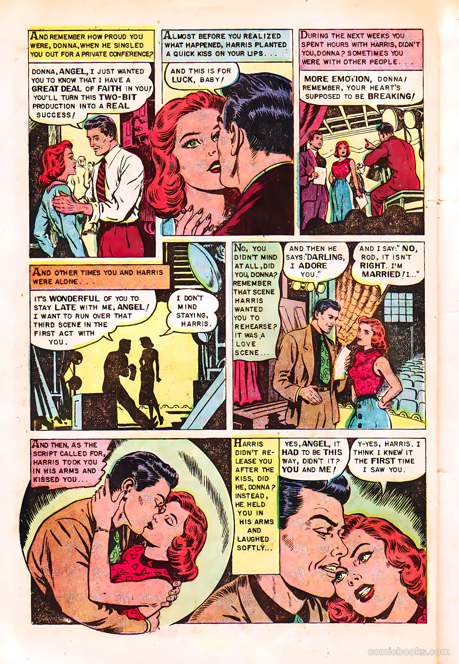 Romantic Hearts #2 (1951) — page 6 of 36