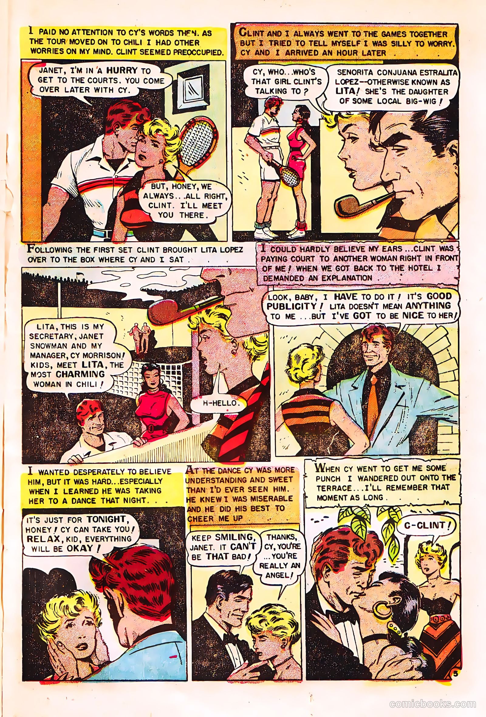 Romantic Hearts #2 (1951) — page 23 of 36