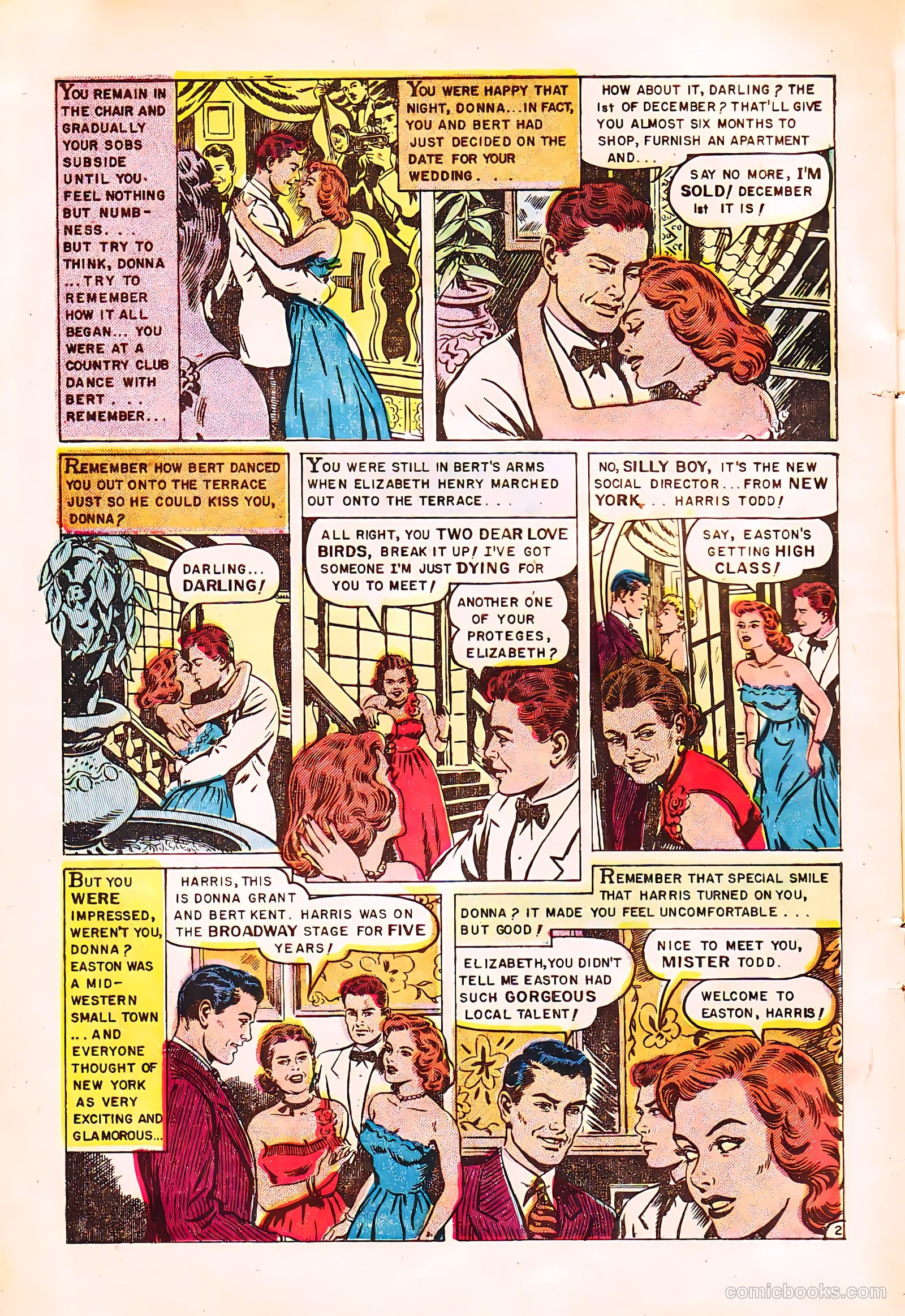 Romantic Hearts #2 (1953) — page 4 of 36