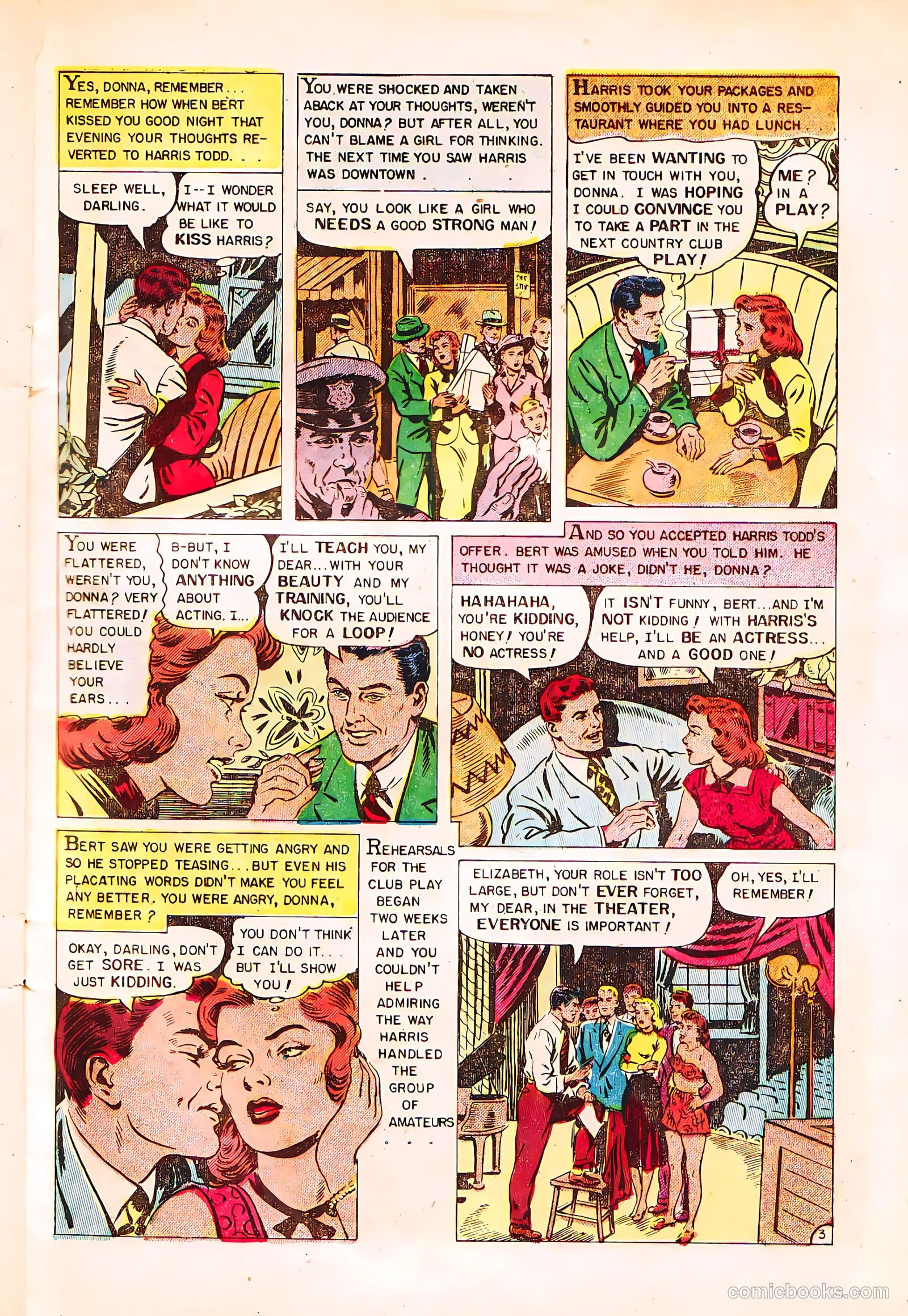 Romantic Hearts #2 (1953) — page 5 of 36