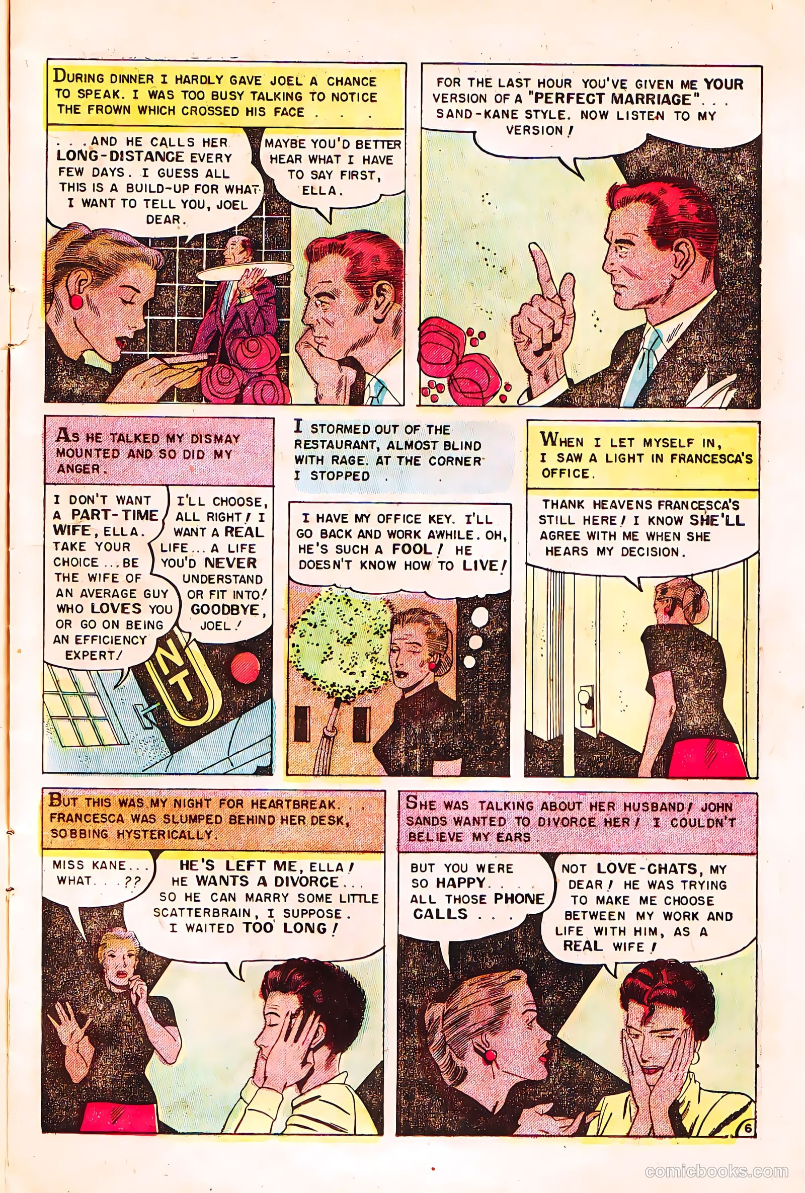 Romantic Hearts #2 (1953) — page 15 of 36