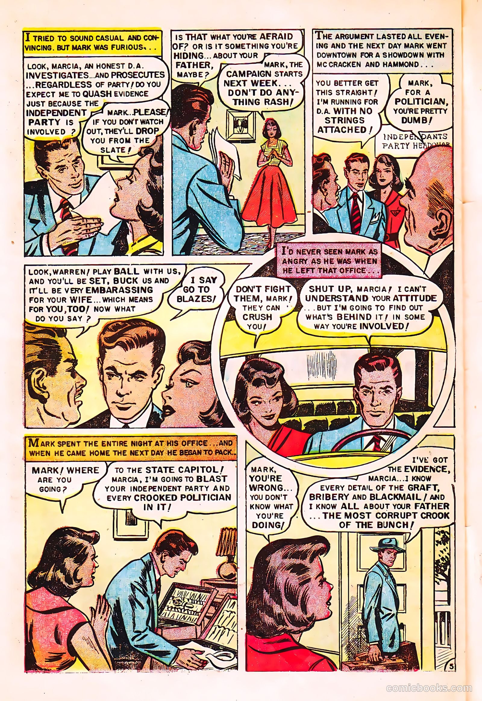 Romantic Hearts #2 (1953) — page 30 of 36