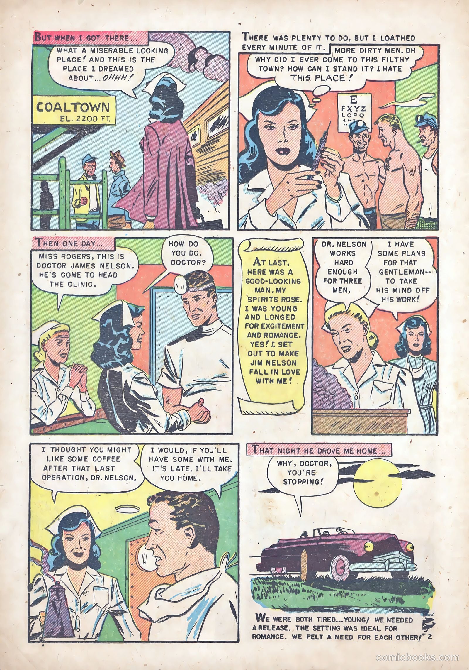 Romantic Hearts #3 (1953) — page 4 of 36
