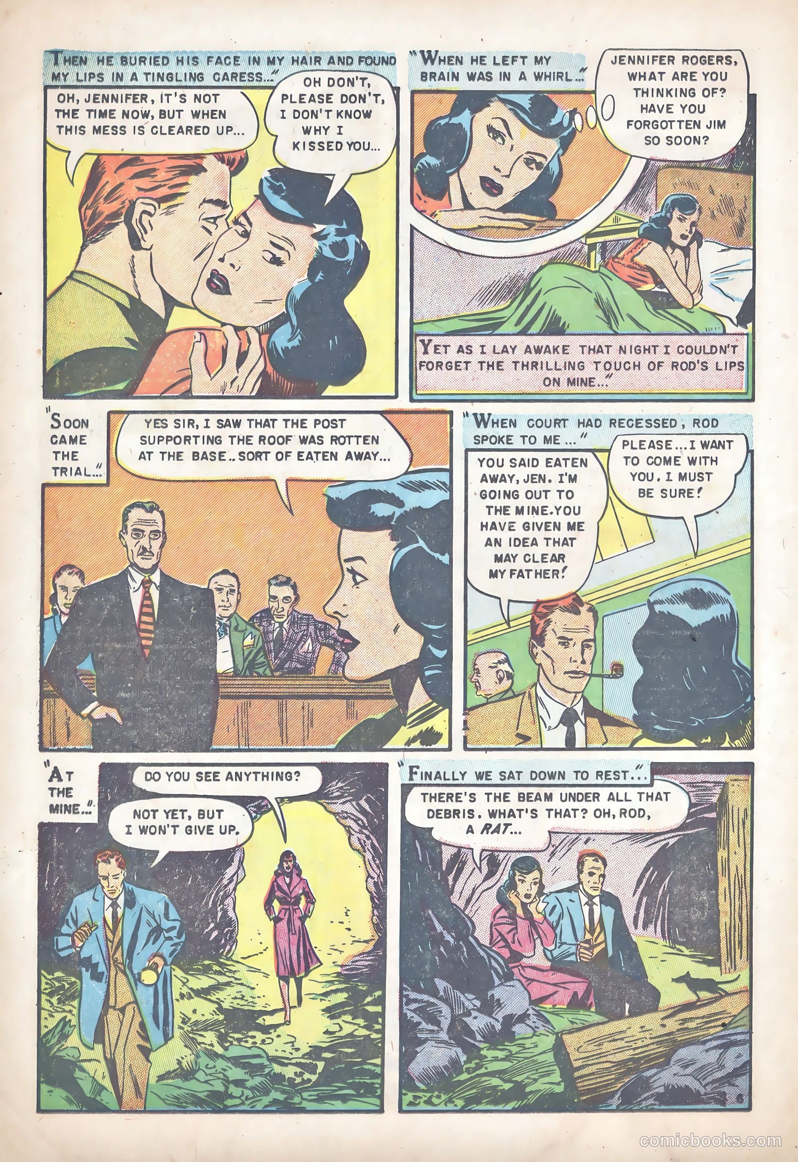 Romantic Hearts #3 (1953) — page 8 of 36