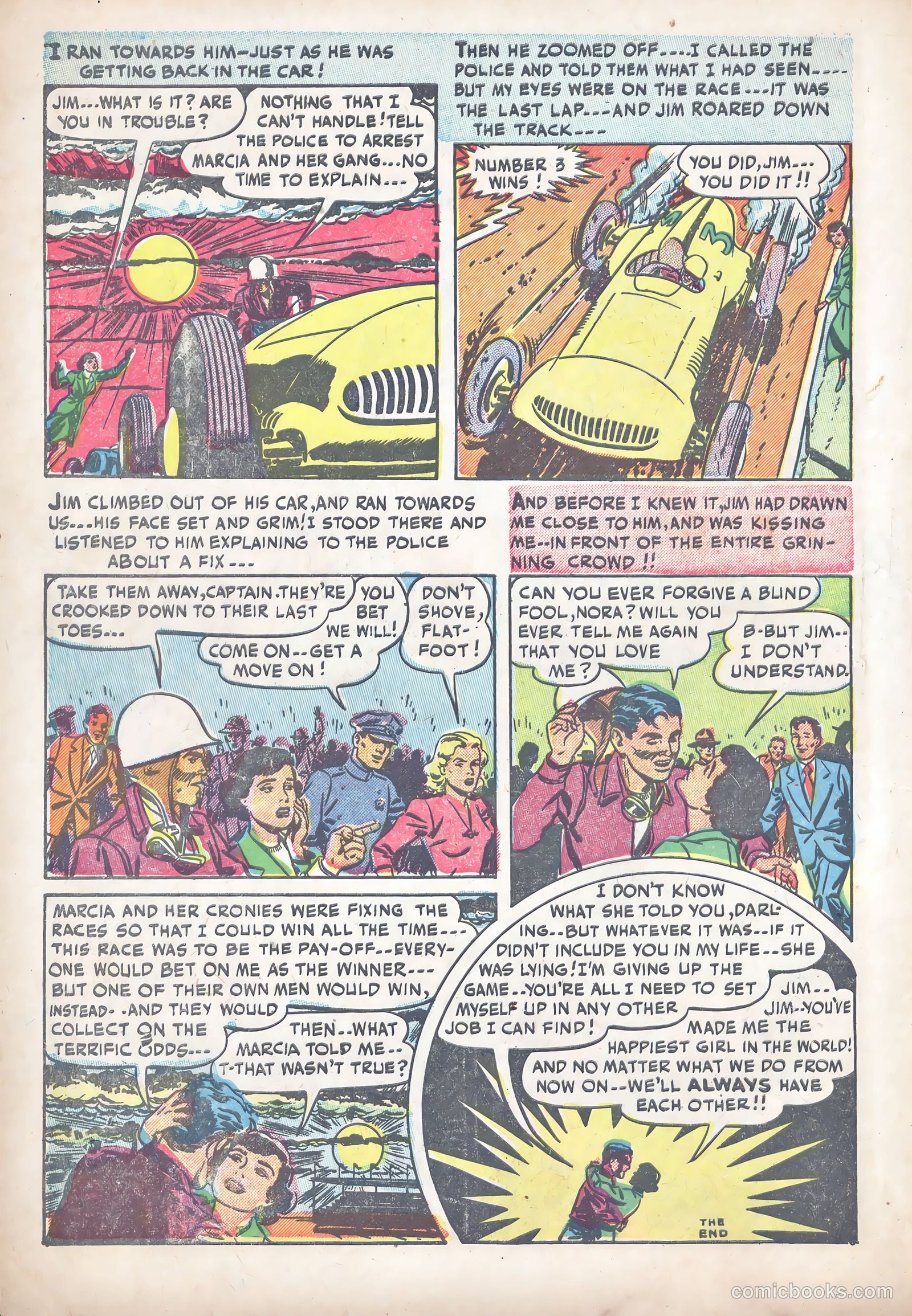 Romantic Hearts #3 (1953) — page 16 of 36