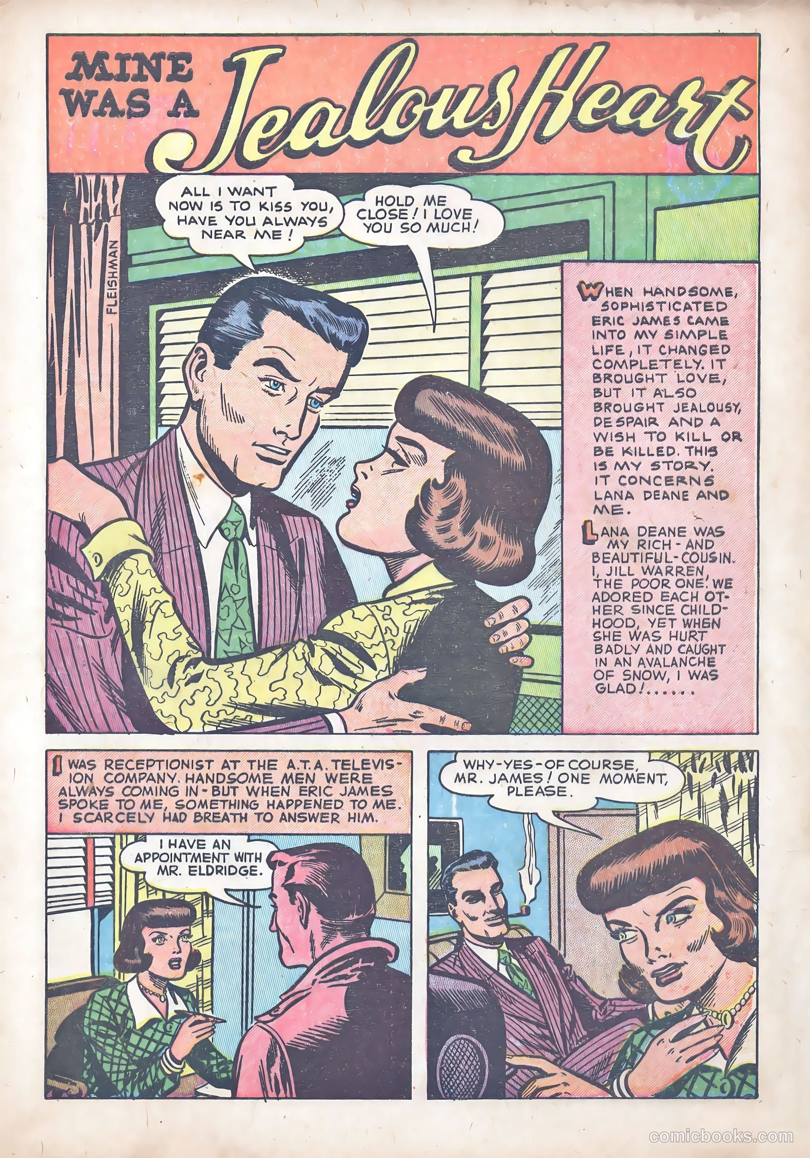 Romantic Hearts #3 (1953) — page 17 of 36