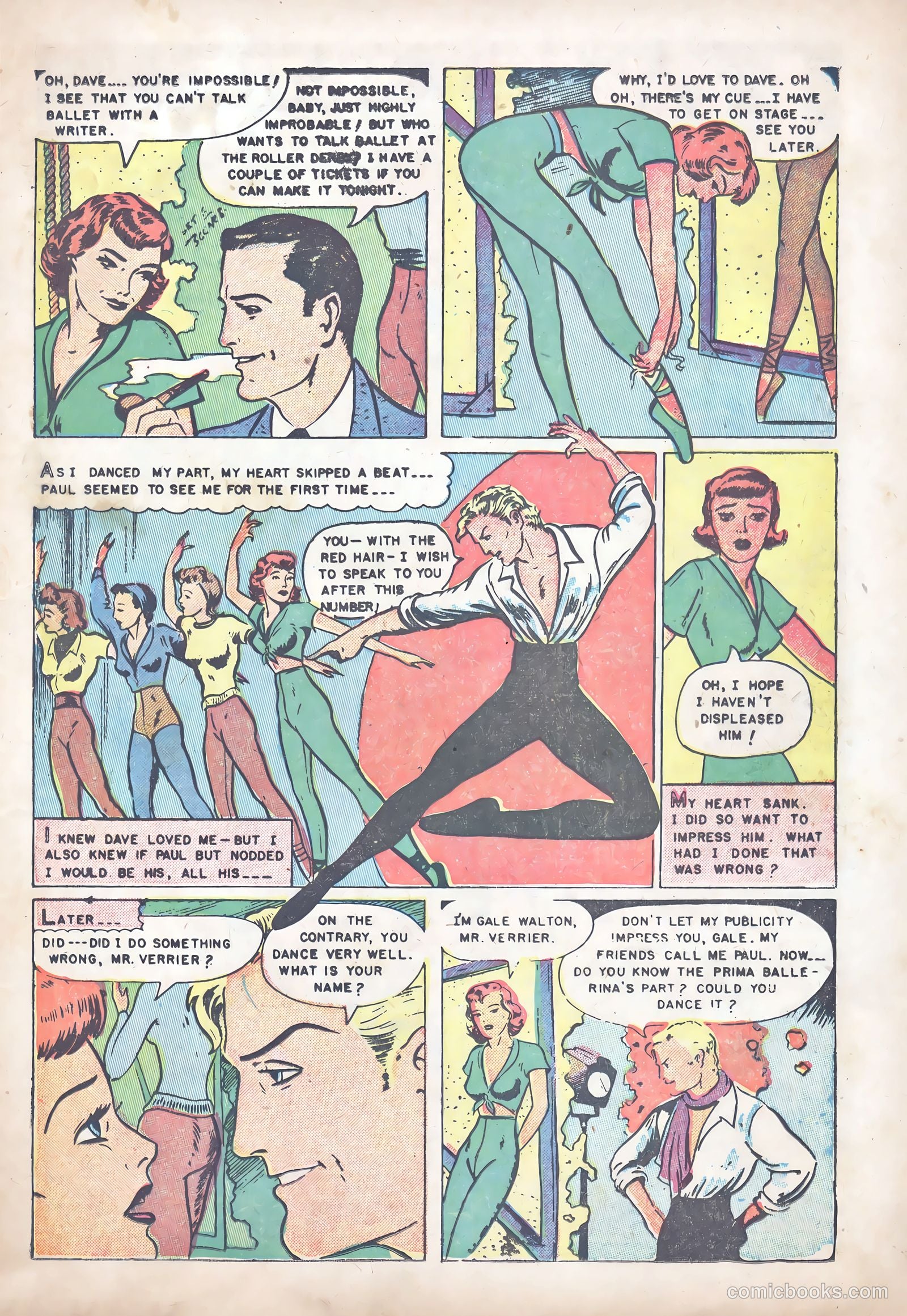 Romantic Hearts #3 (1953) — page 27 of 36