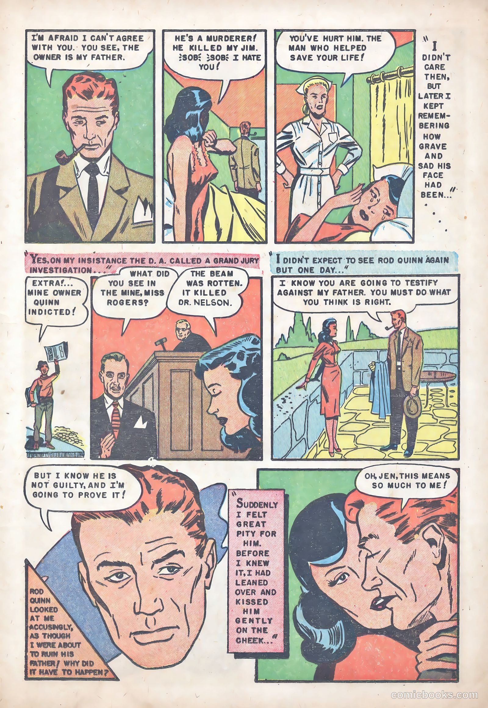 Romantic Hearts #3 (1951) — page 7 of 36
