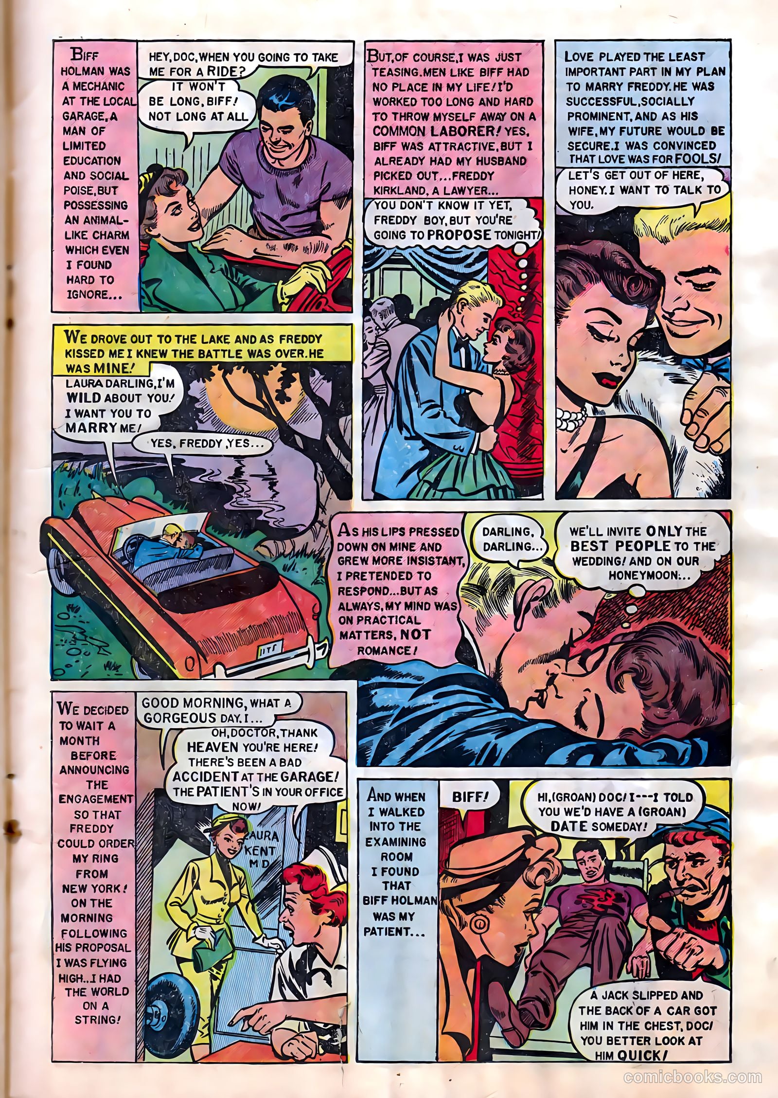 Romantic Hearts #7 (1954) — page 13 of 36