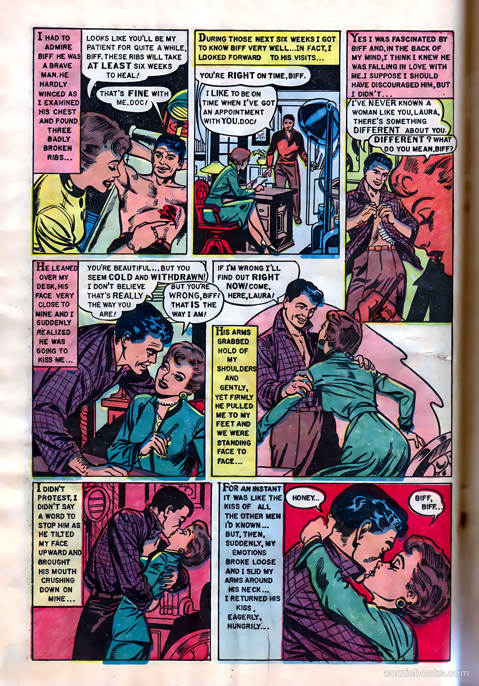 Romantic Hearts #7 (1954) — page 14 of 36