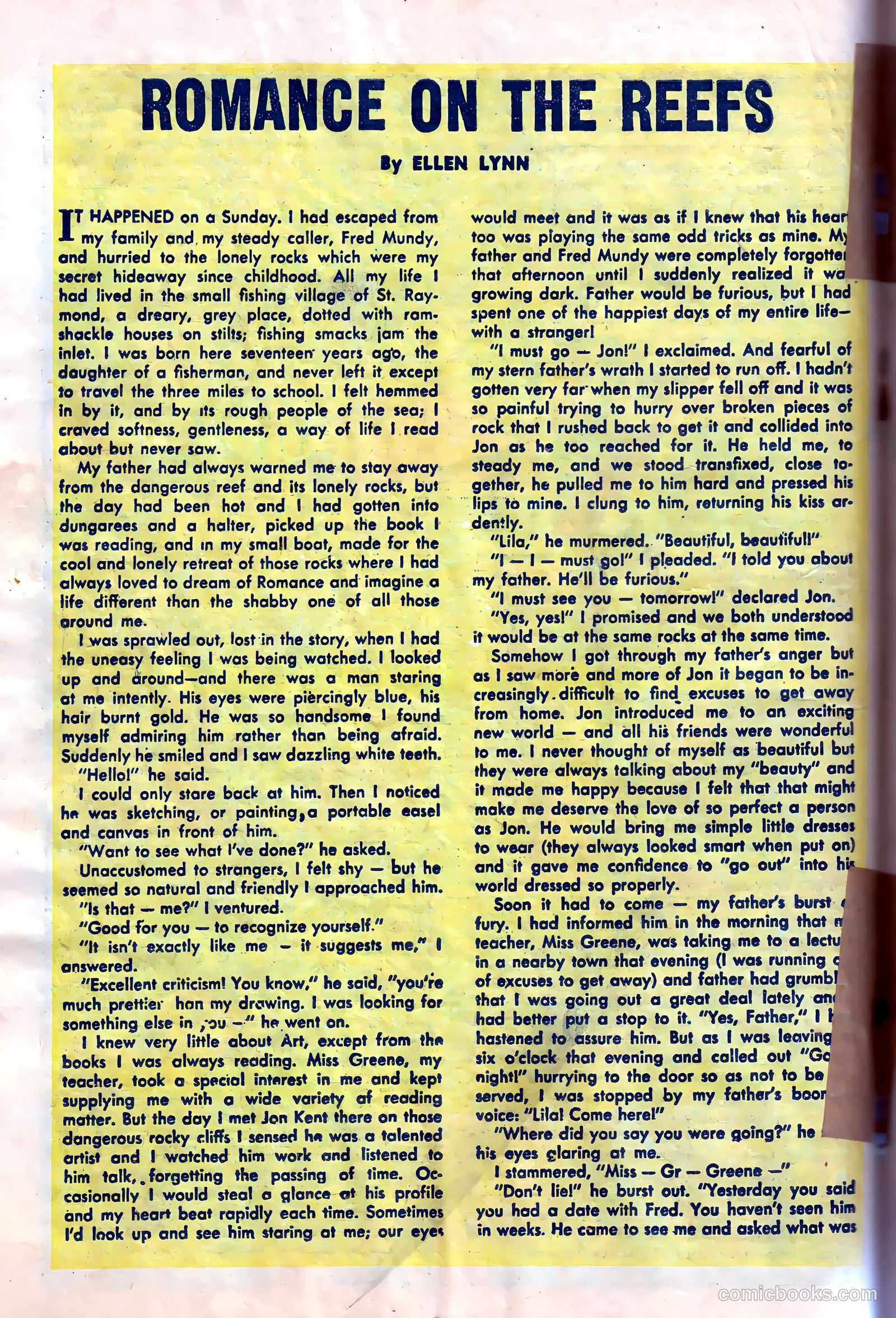 Romantic Hearts #7 (1954) — page 18 of 36