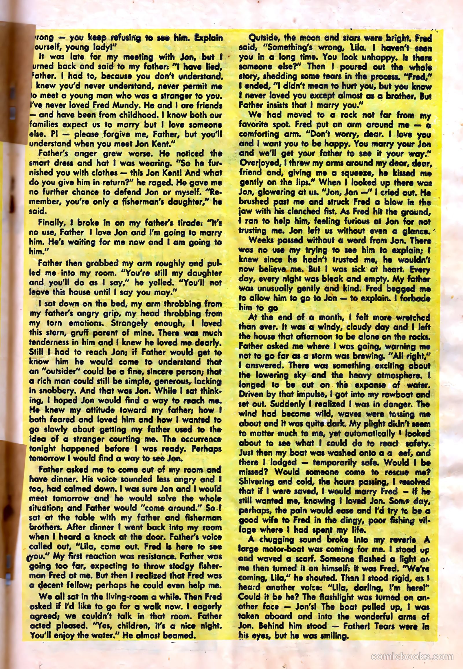 Romantic Hearts #7 (1954) — page 19 of 36