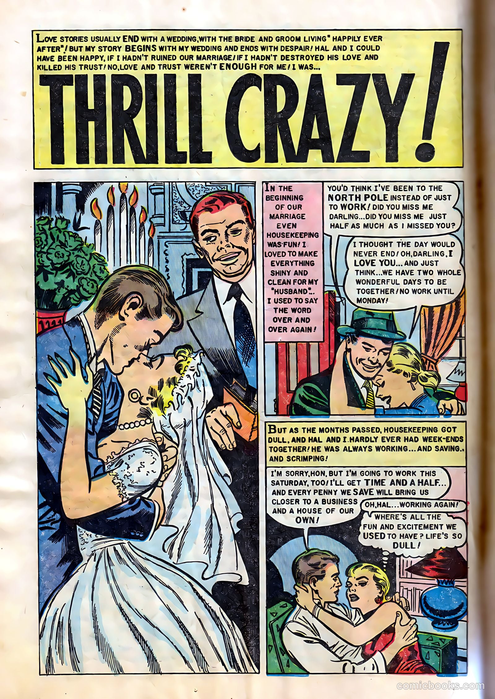 Romantic Hearts #7 (1954) — page 20 of 36