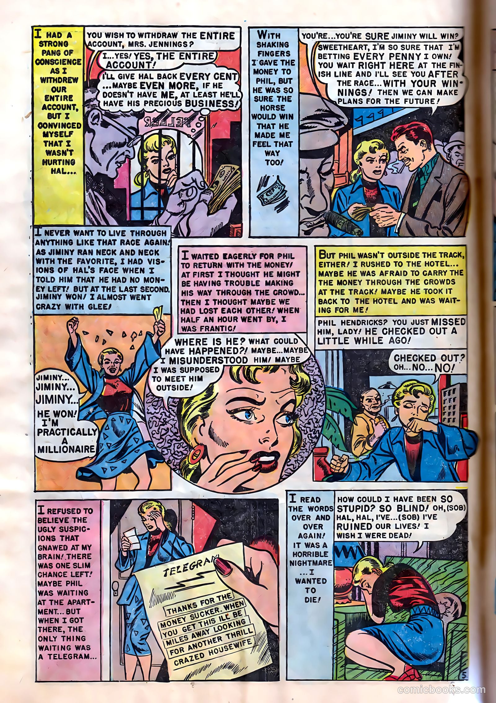 Romantic Hearts #7 (1954) — page 24 of 36