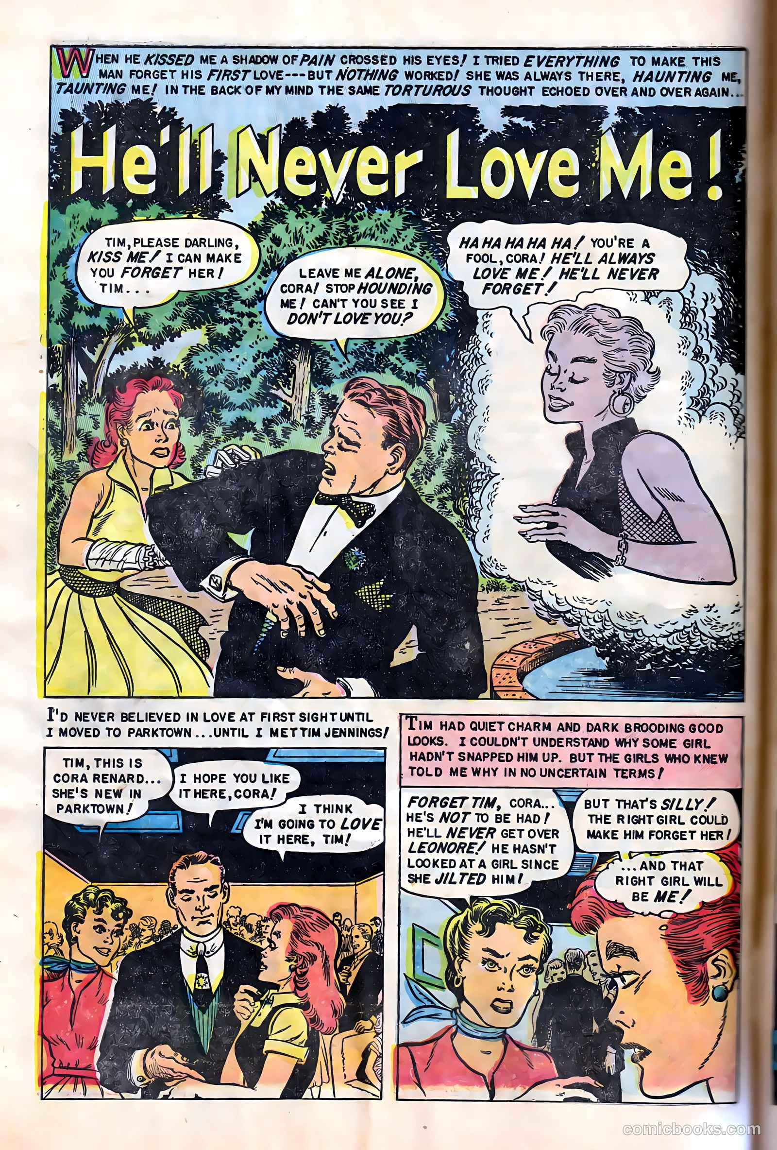 Romantic Hearts #7 (1952) — page 28 of 36
