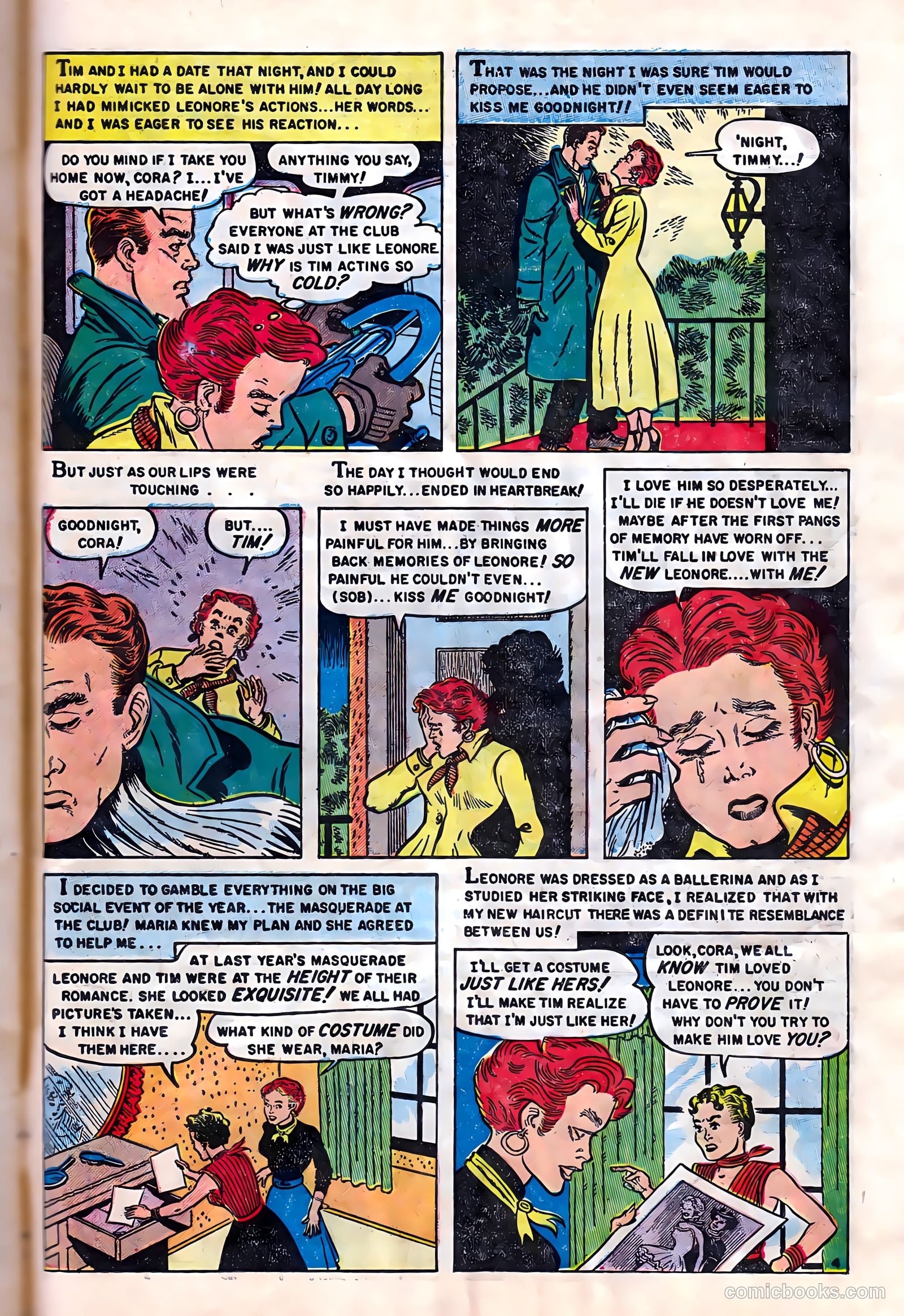 Romantic Hearts #7 (1952) — page 31 of 36