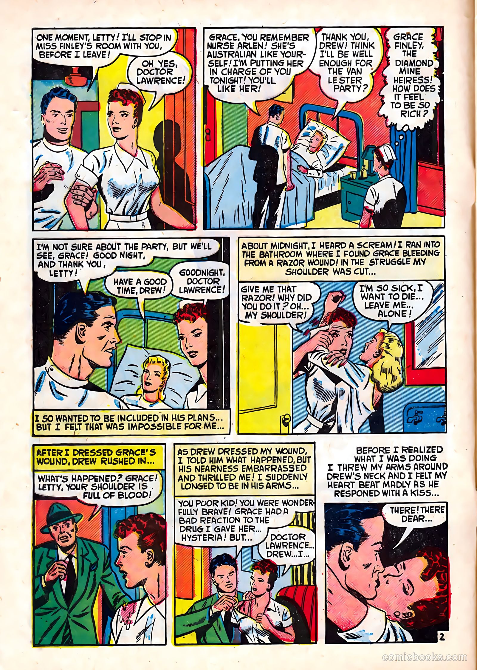 Romantic Hearts #9 (1954) — page 4 of 36