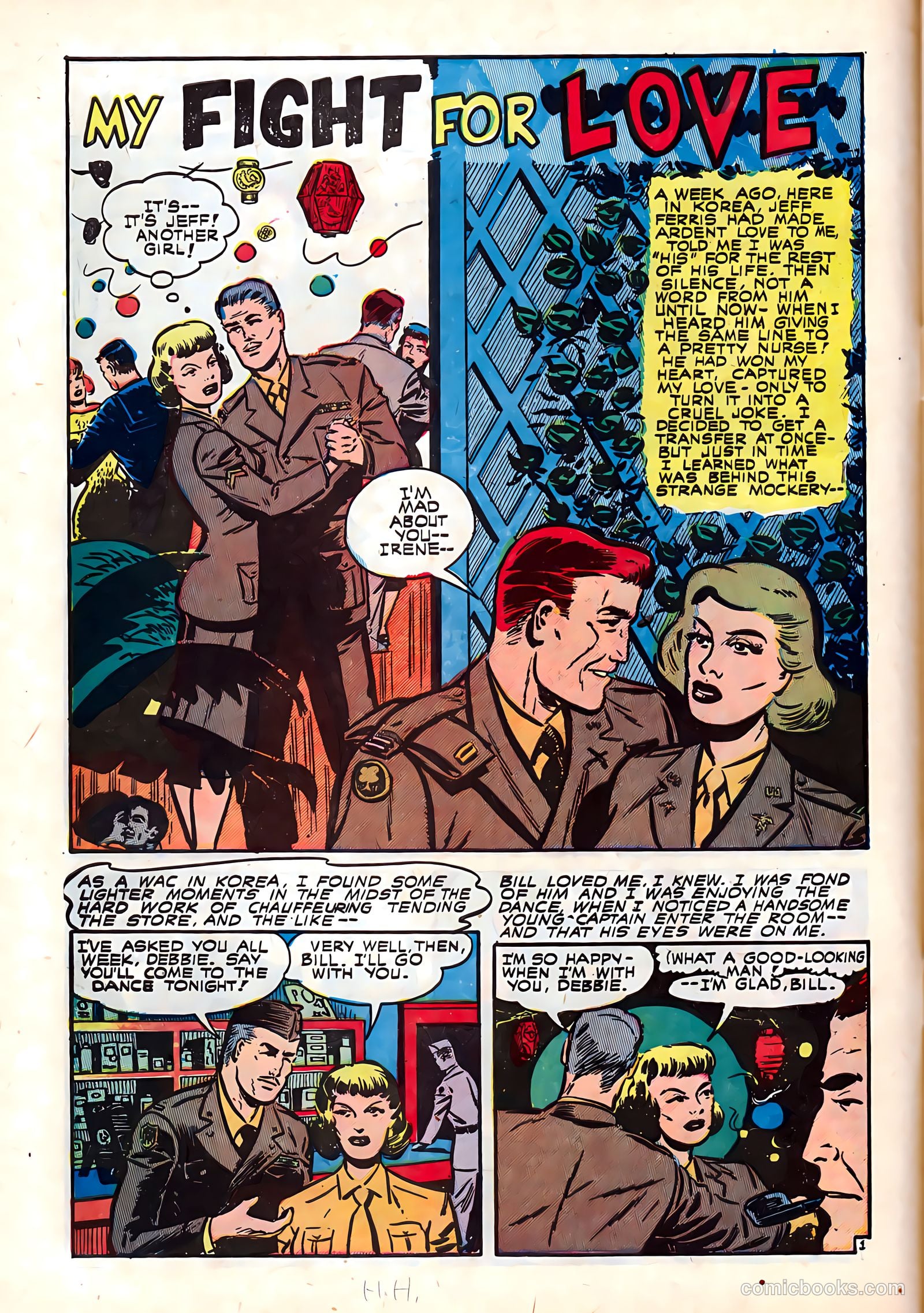 Romantic Hearts #9 (1954) — page 10 of 36