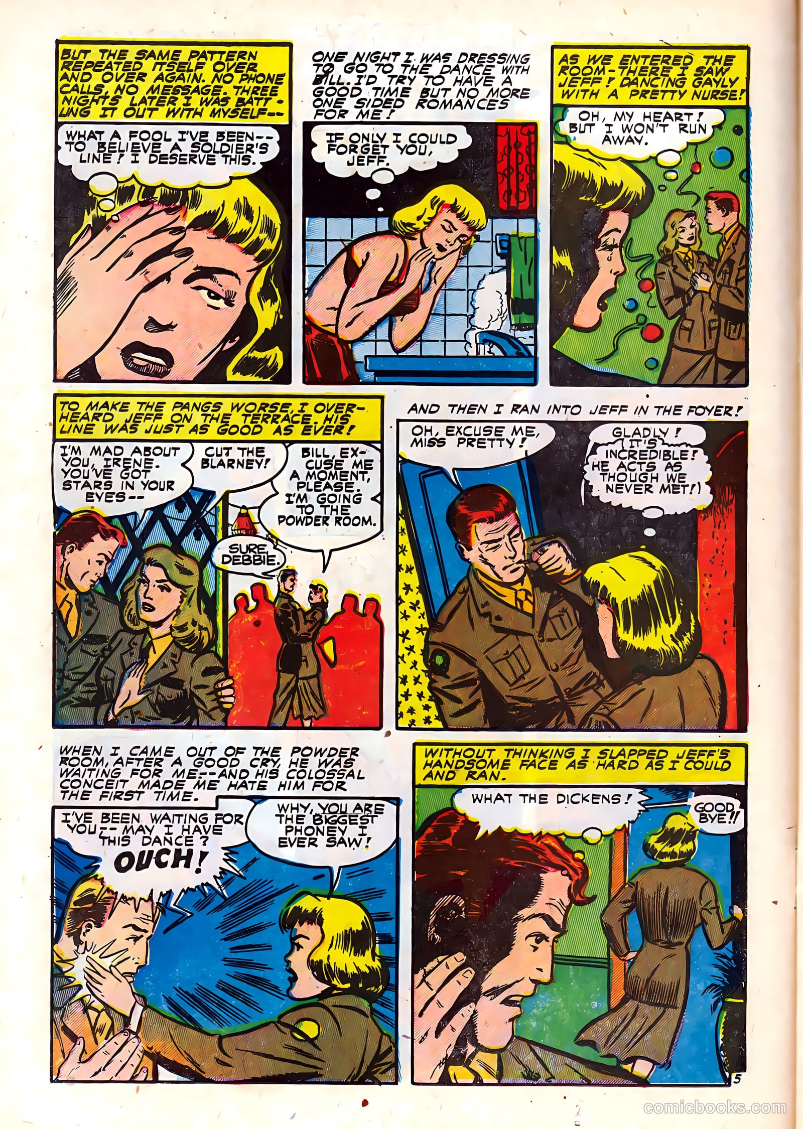 Romantic Hearts #9 (1954) — page 14 of 36