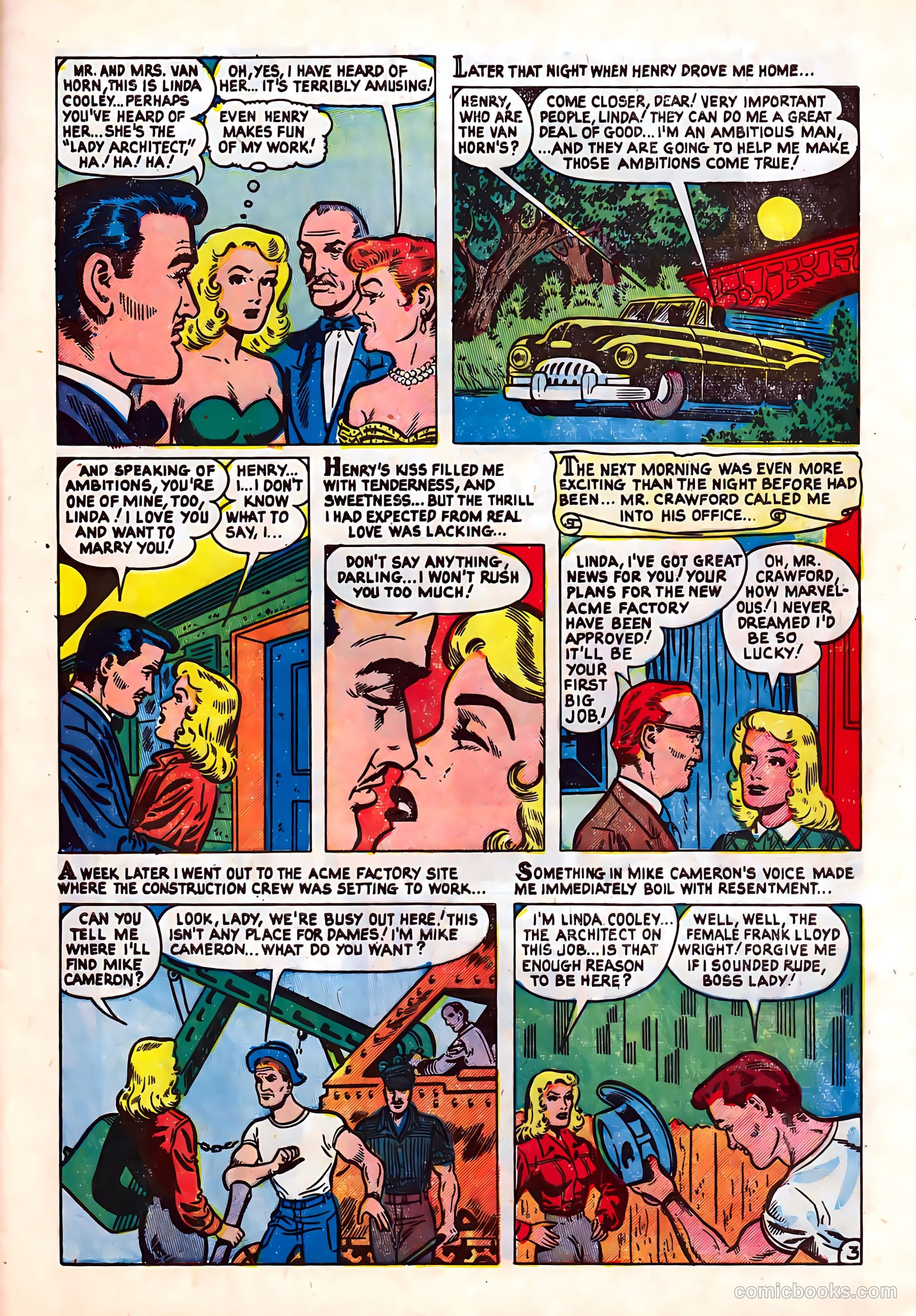 Romantic Hearts #9 (1954) — page 29 of 36