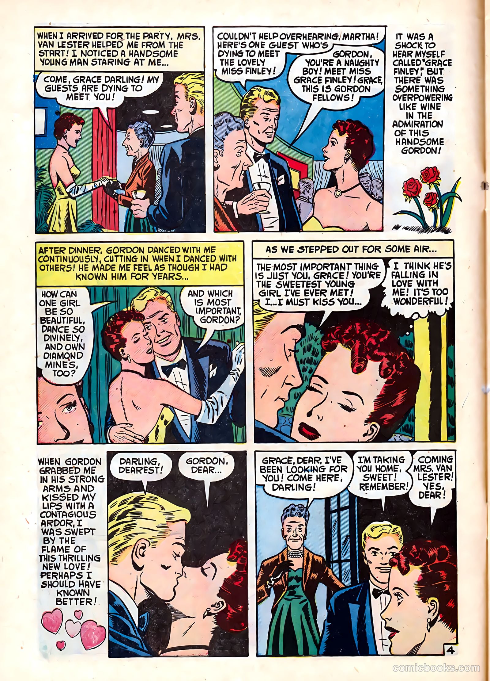 Romantic Hearts #9 (1952) — page 6 of 36