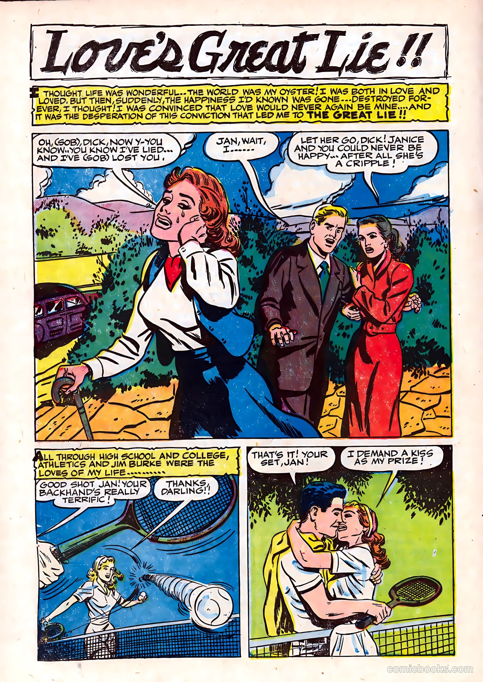 Romantic Hearts #9 (1952) — page 20 of 36