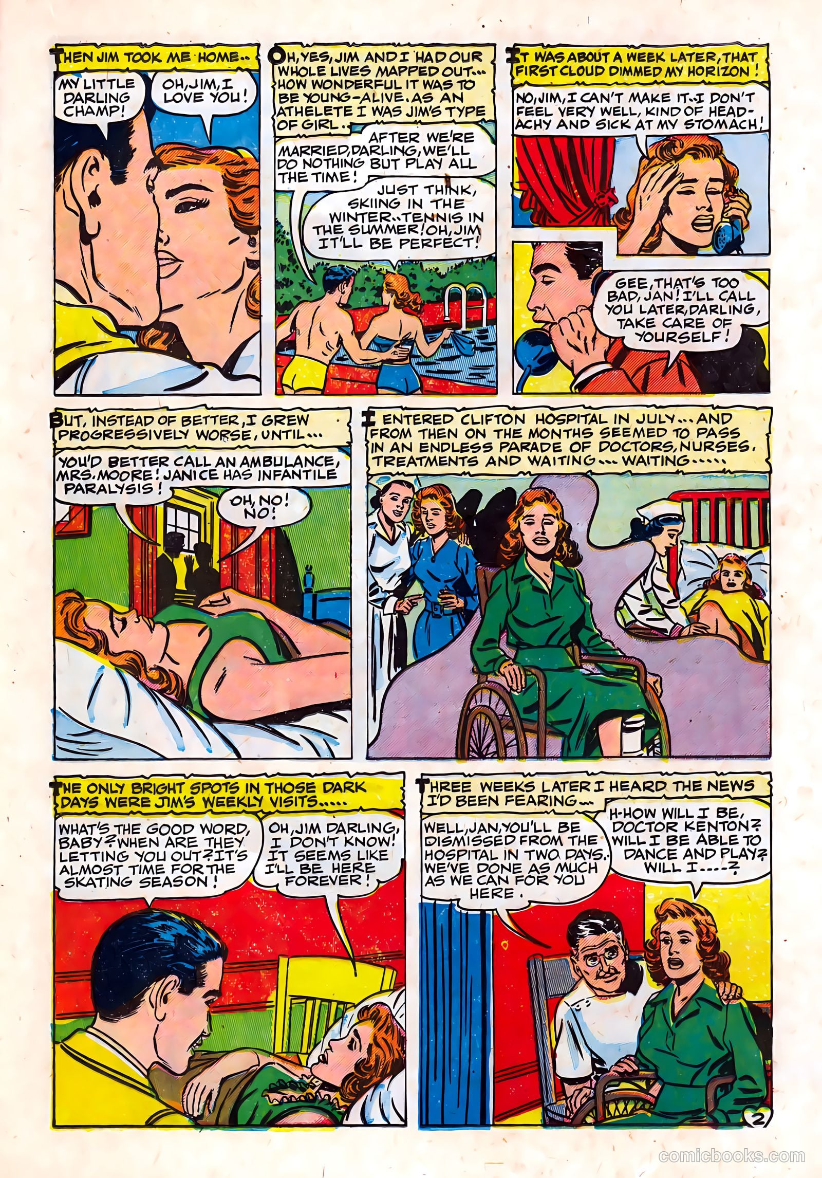 Romantic Hearts #9 (1952) — page 21 of 36