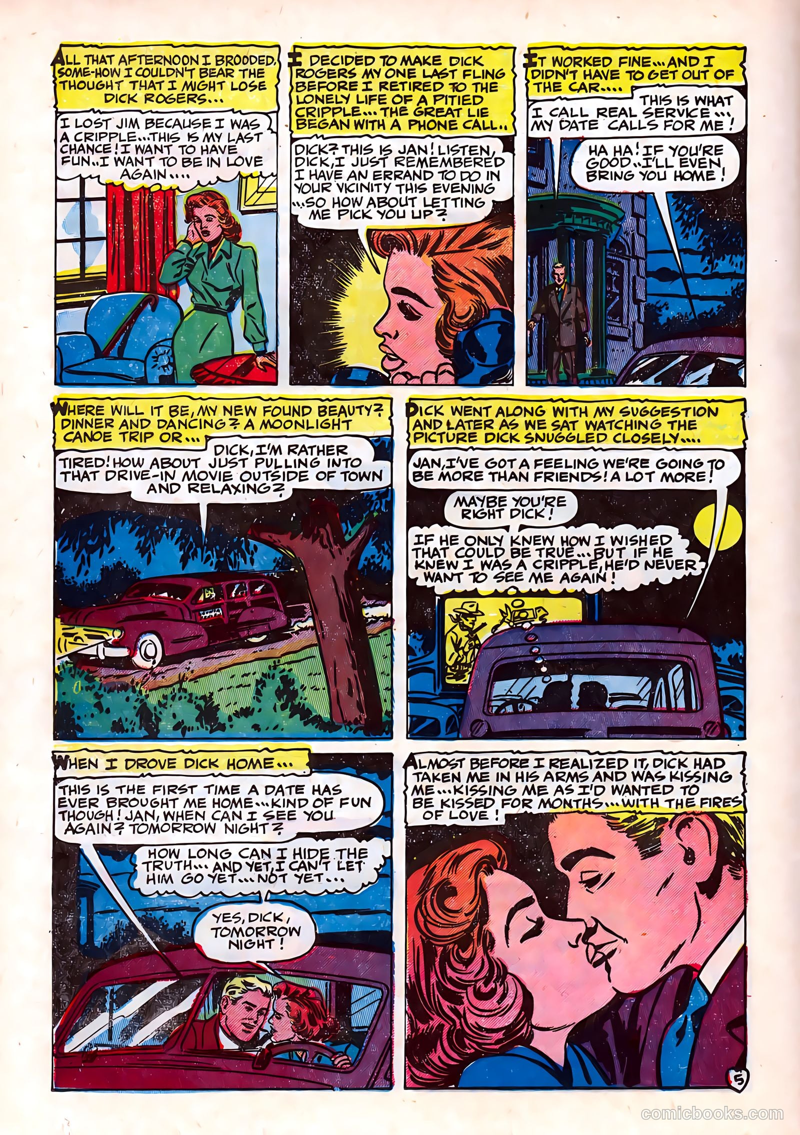 Romantic Hearts #9 (1952) — page 24 of 36