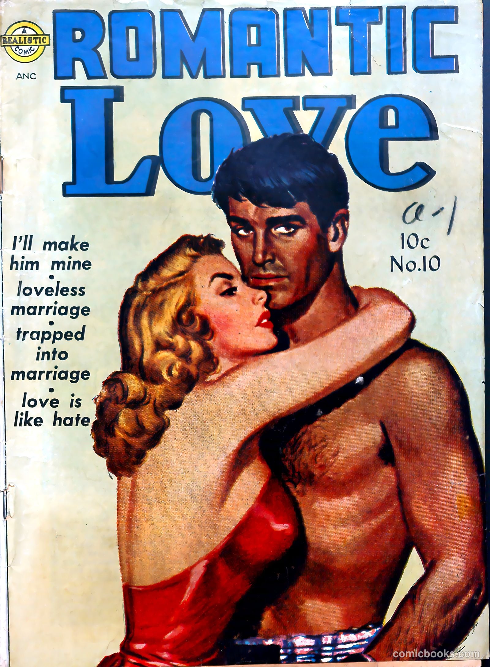 Romantic Love #10 cover