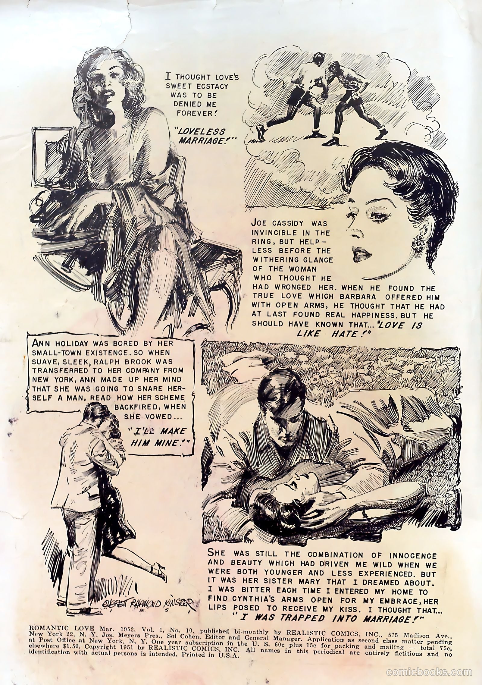 Romantic Love #10 (1952) — page 2 of 36