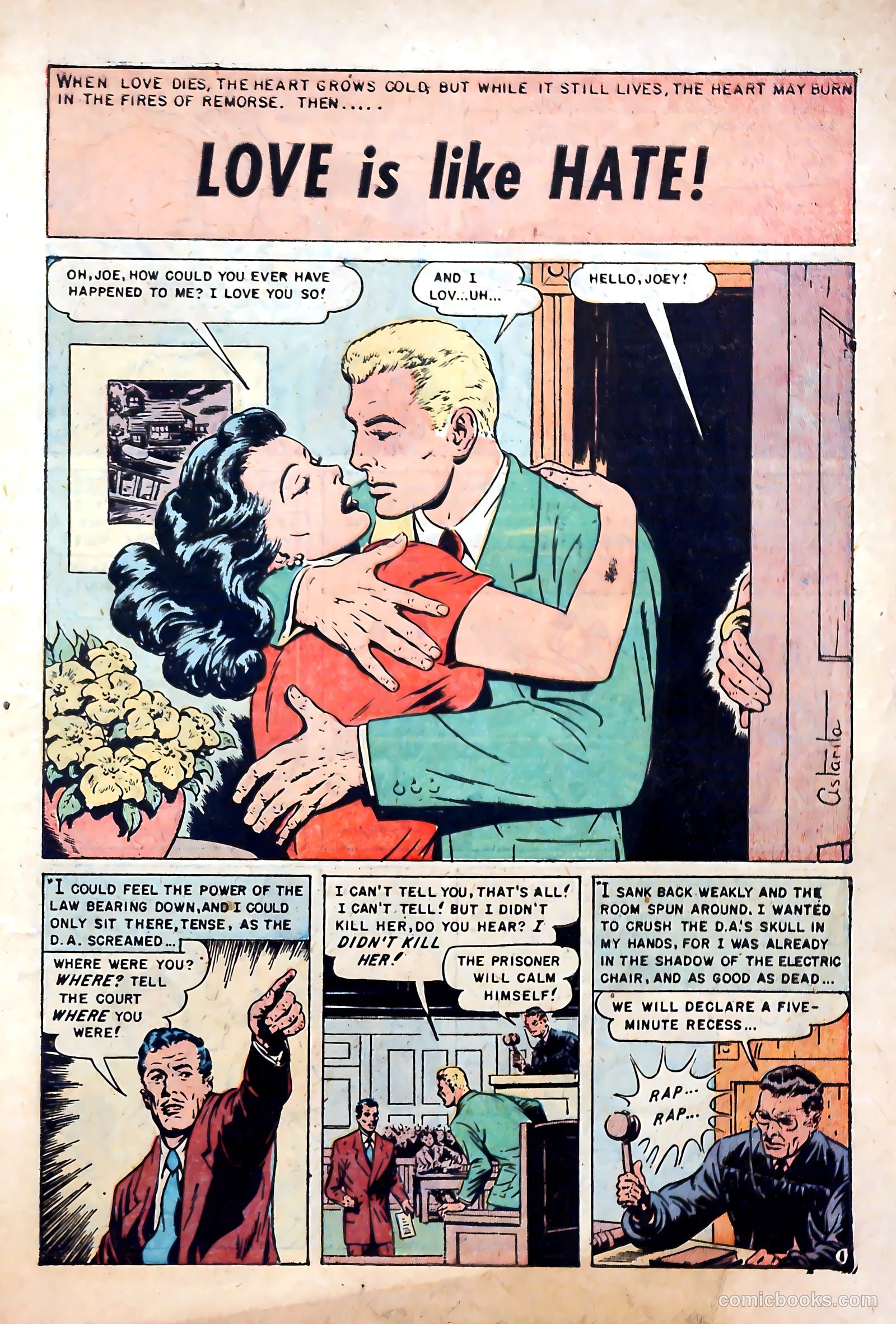 Romantic Love #10 (1952) — page 3 of 36