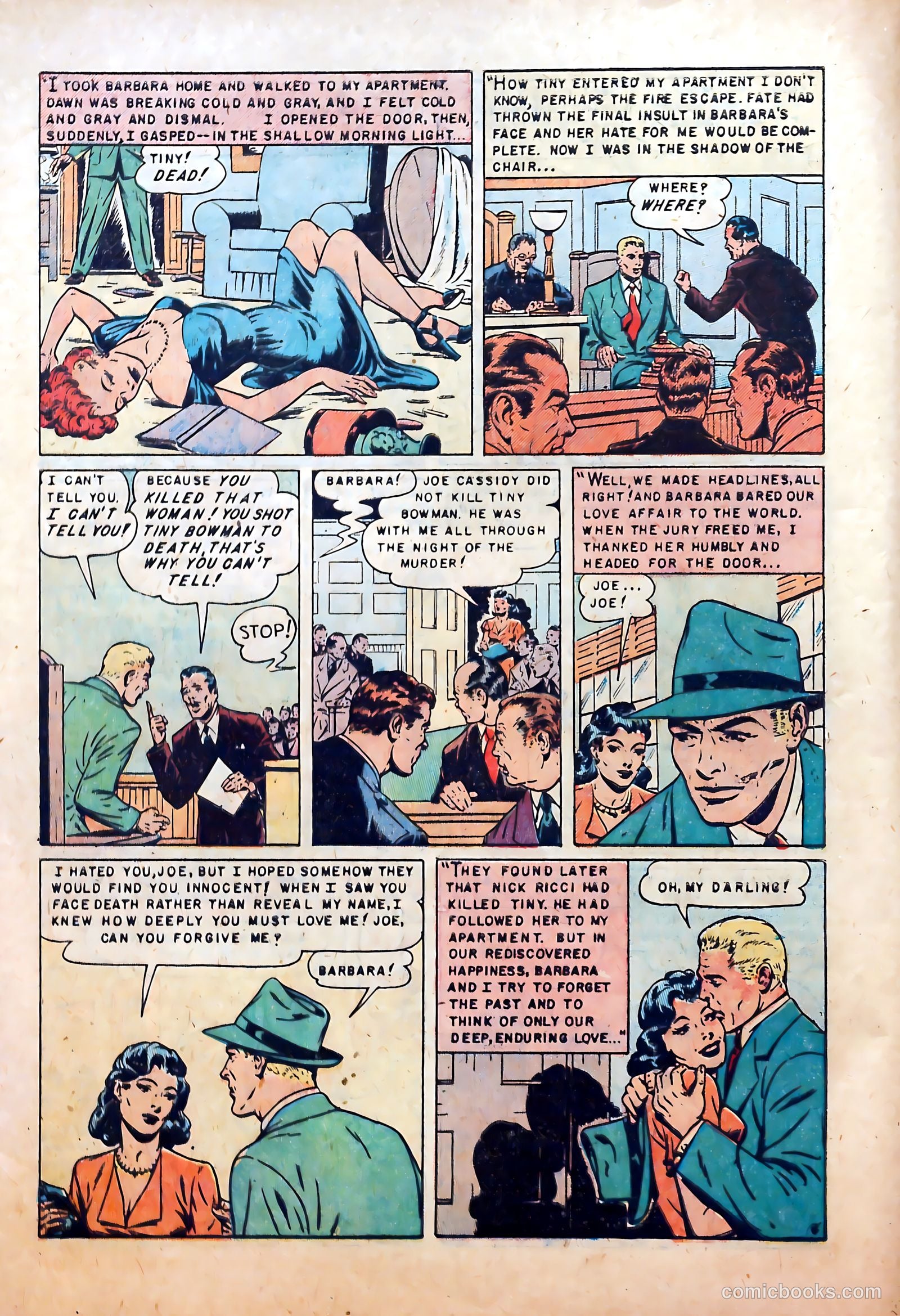Romantic Love #10 (1952) — page 8 of 36