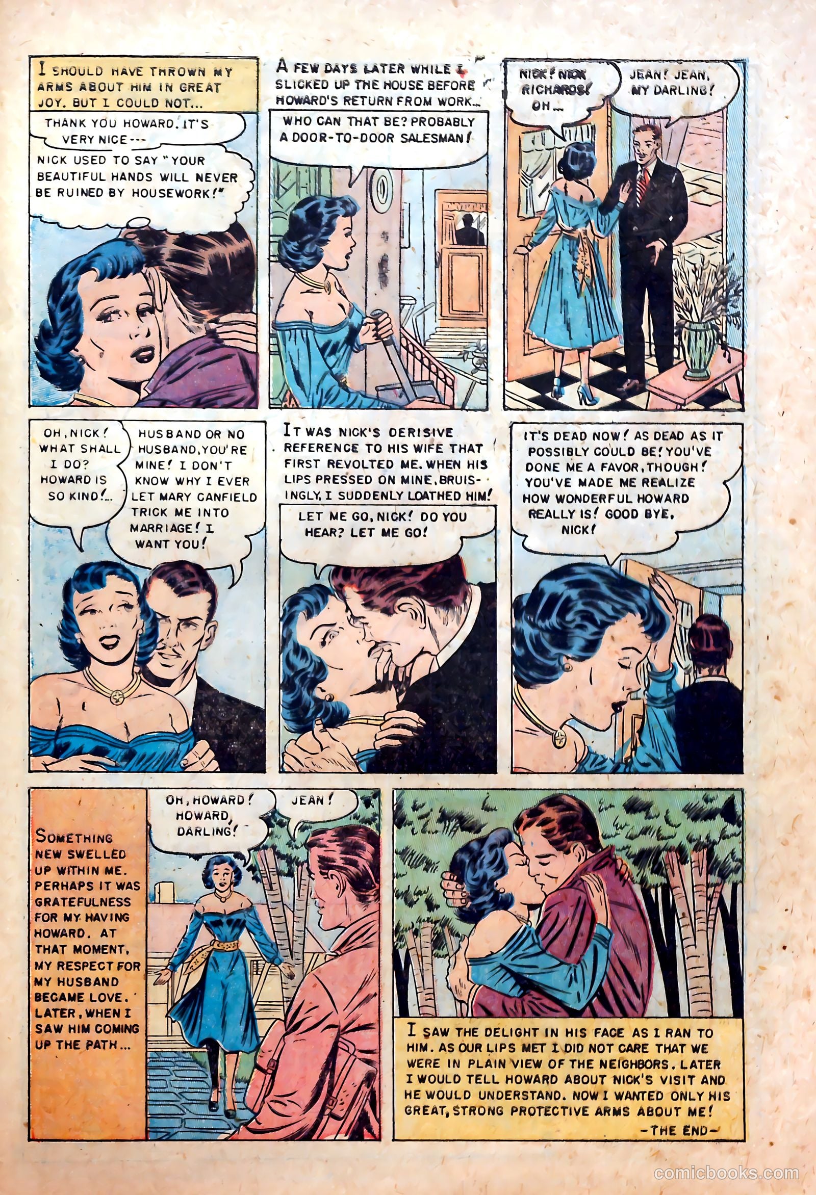 Romantic Love #10 (1952) — page 33 of 36