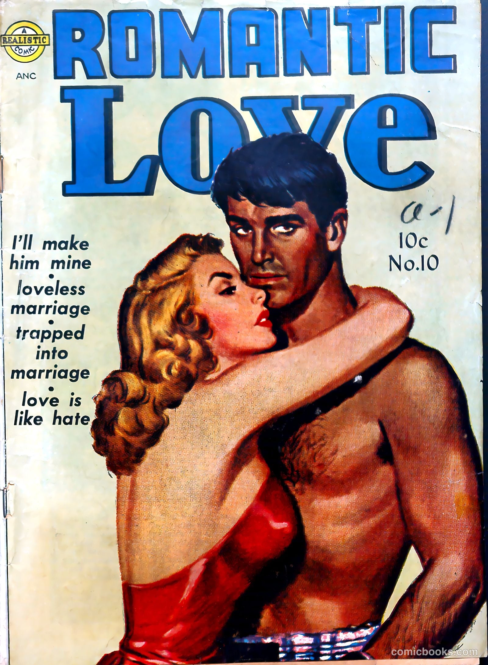 Romantic Love #10 (1962) — page 1 of 36