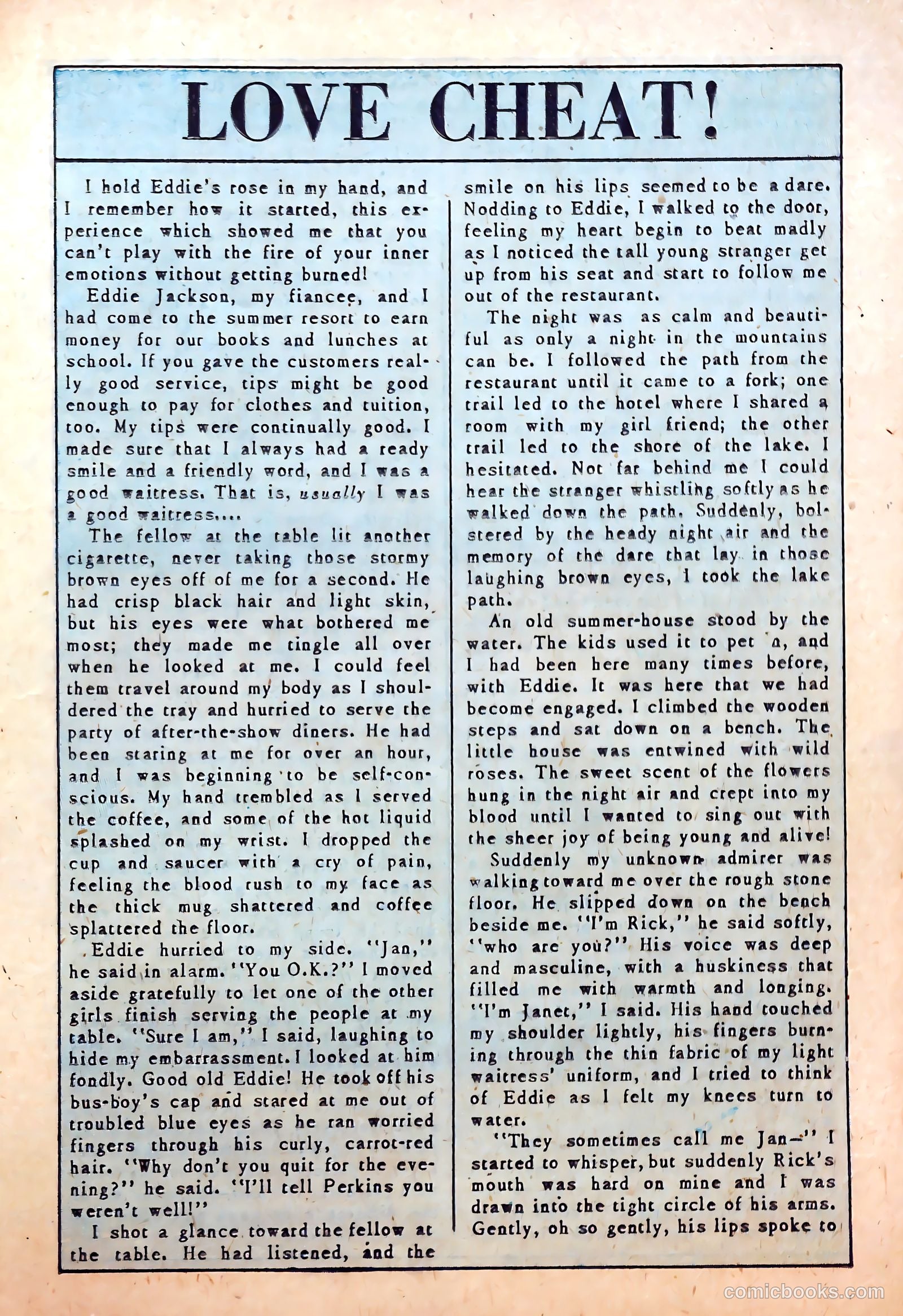 Romantic Love #10 (1962) — page 17 of 36