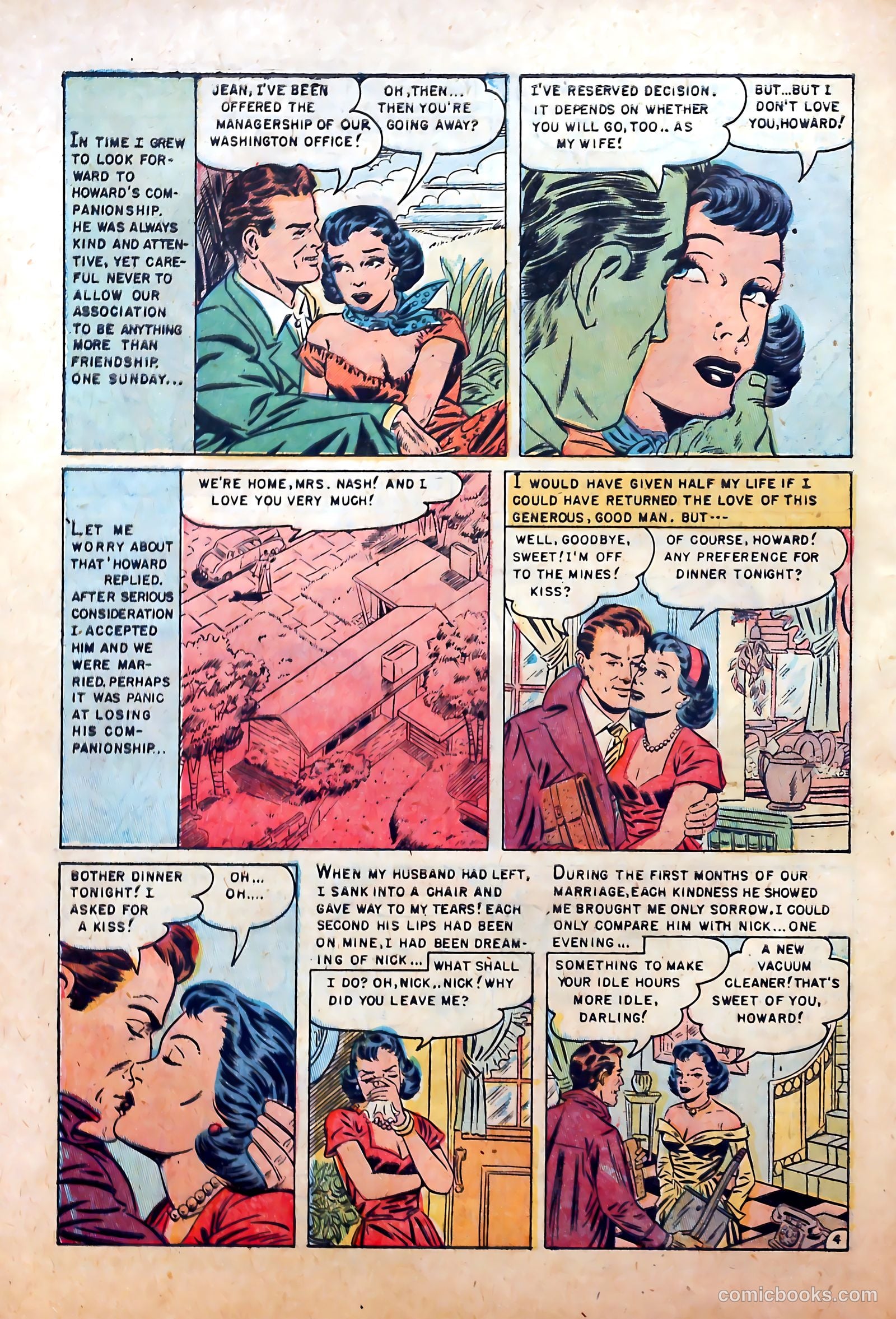 Romantic Love #10 (1962) — page 32 of 36