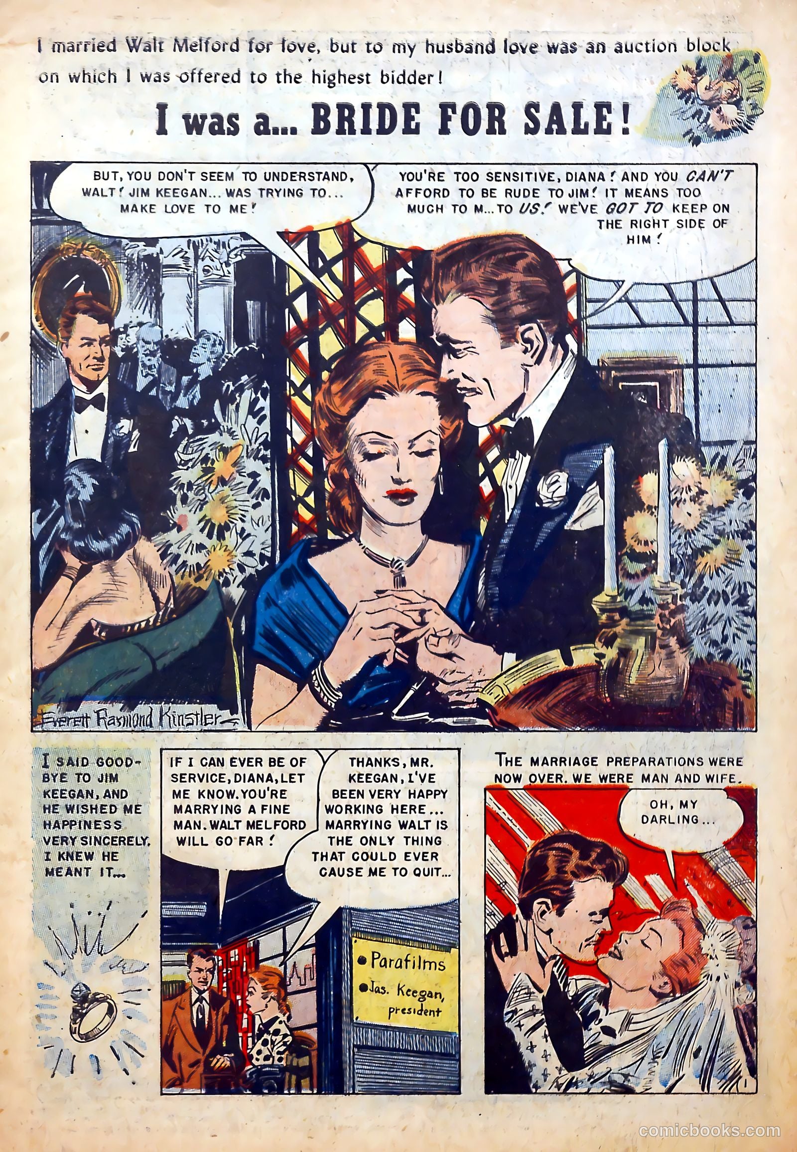 Romantic Love #20 (1954) — page 3 of 36
