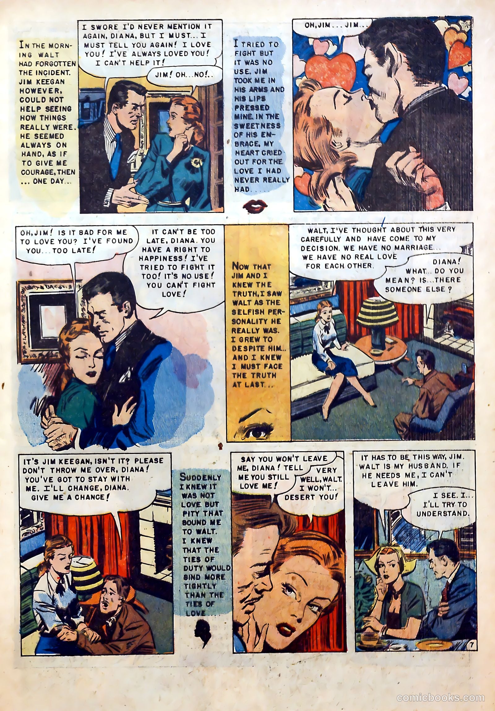 Romantic Love #20 (1954) — page 9 of 36