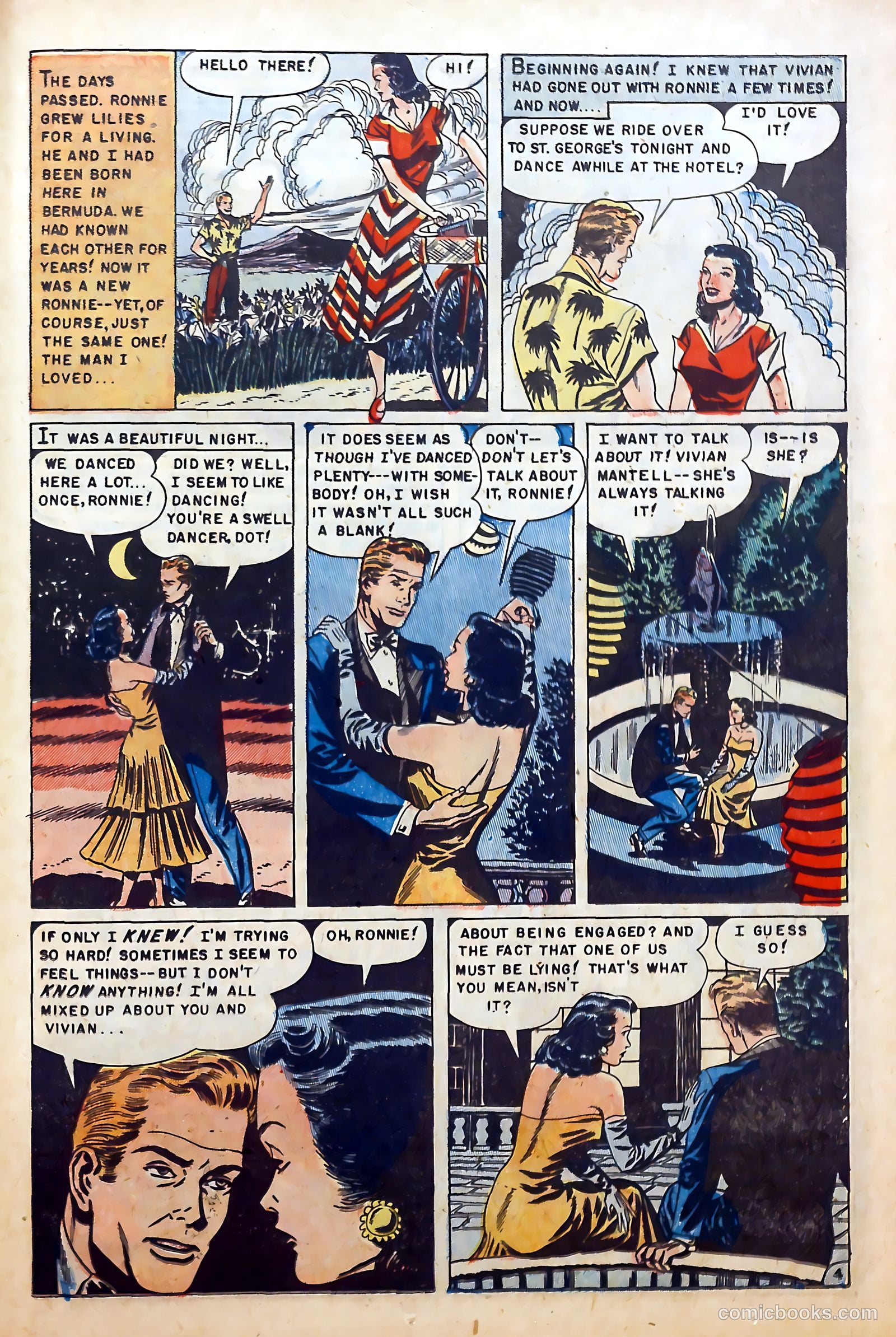 Romantic Love #20 (1954) — page 21 of 36