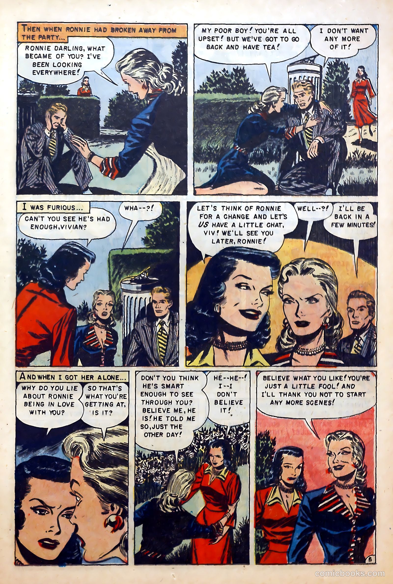 Romantic Love #20 (1954) — page 23 of 36
